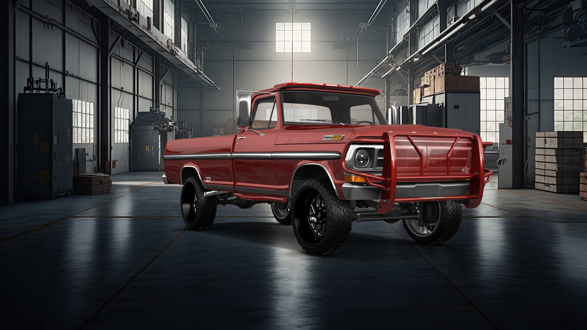 Ford F-250 2 Door pickup truck 1971