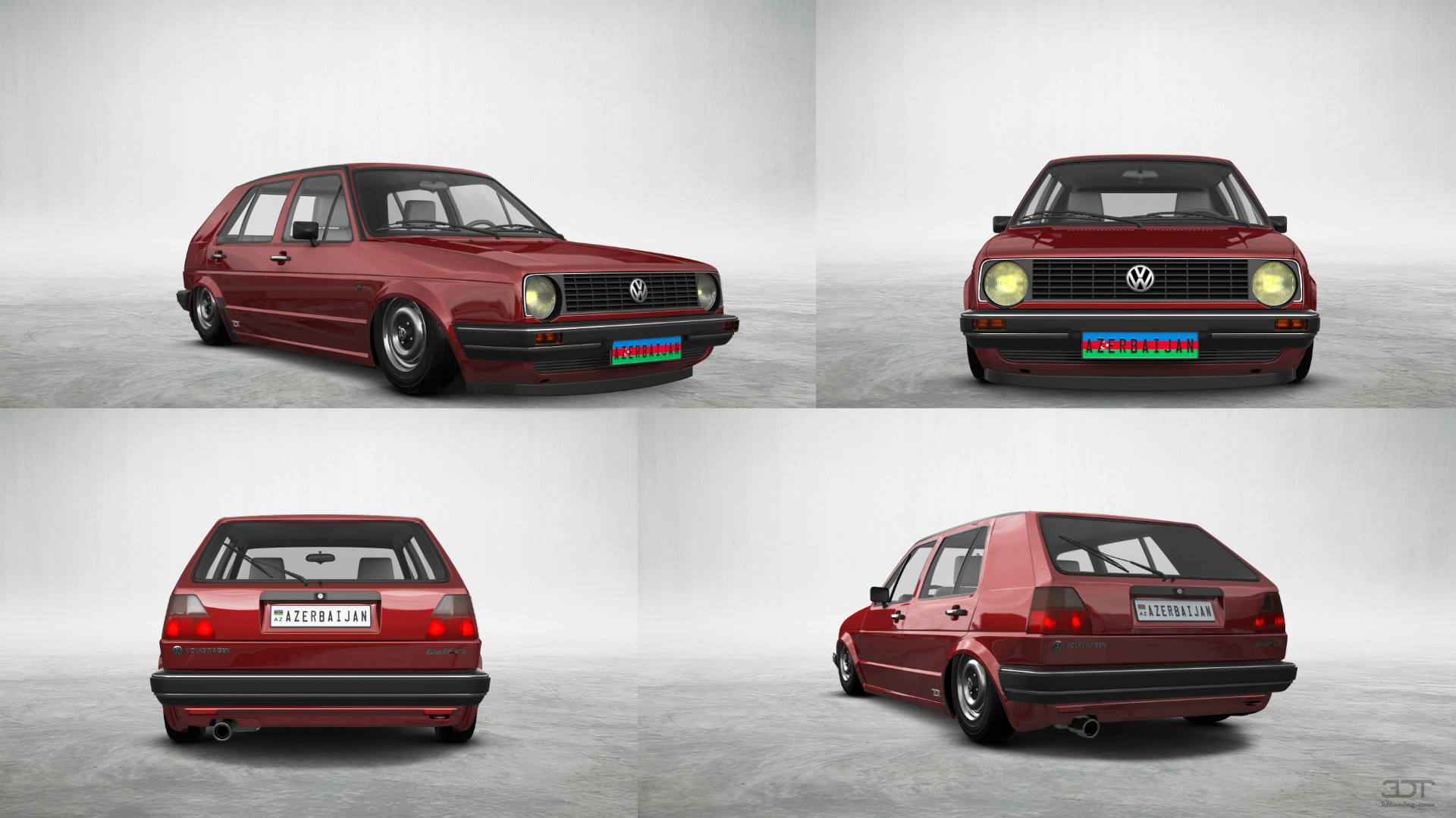 Volkswagen Golf Mk2 5 Door Hatchback 1983