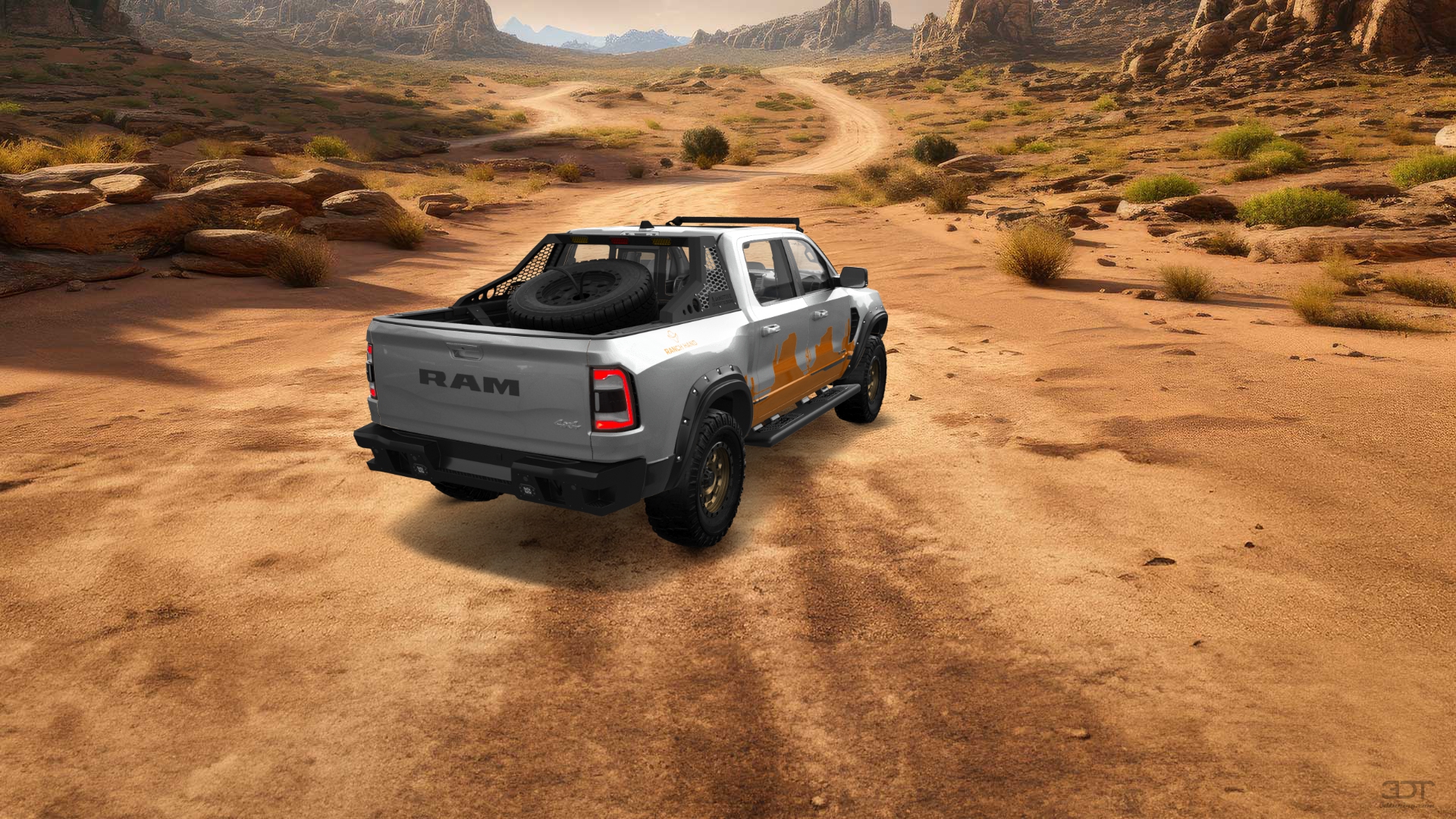 Dodge Ram 1500 TRX 4 Door pickup truck 2021 Images