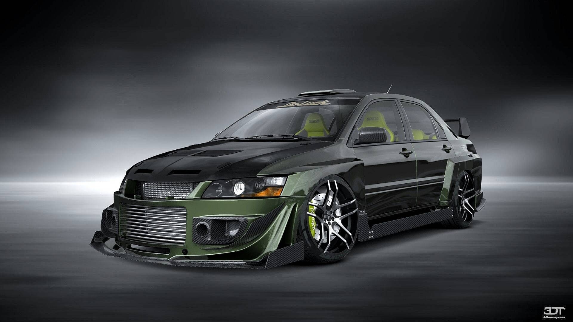 Mitsubishi Lancer Evo IX 4 Door Saloon 2005 tuning
