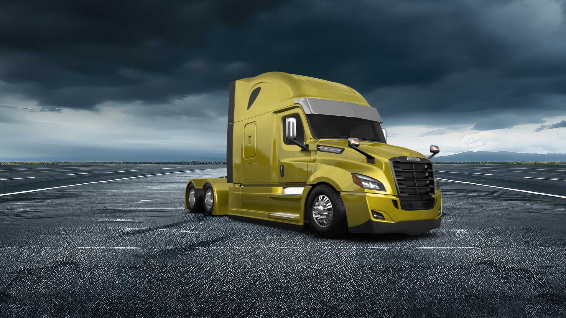 Freightliner Cascadia Sleeper Cab Truck 2018 Images