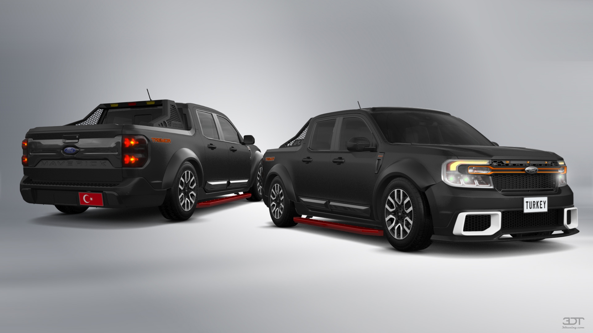 Ford Maverick 4 Door pickup truck 2022 tuning