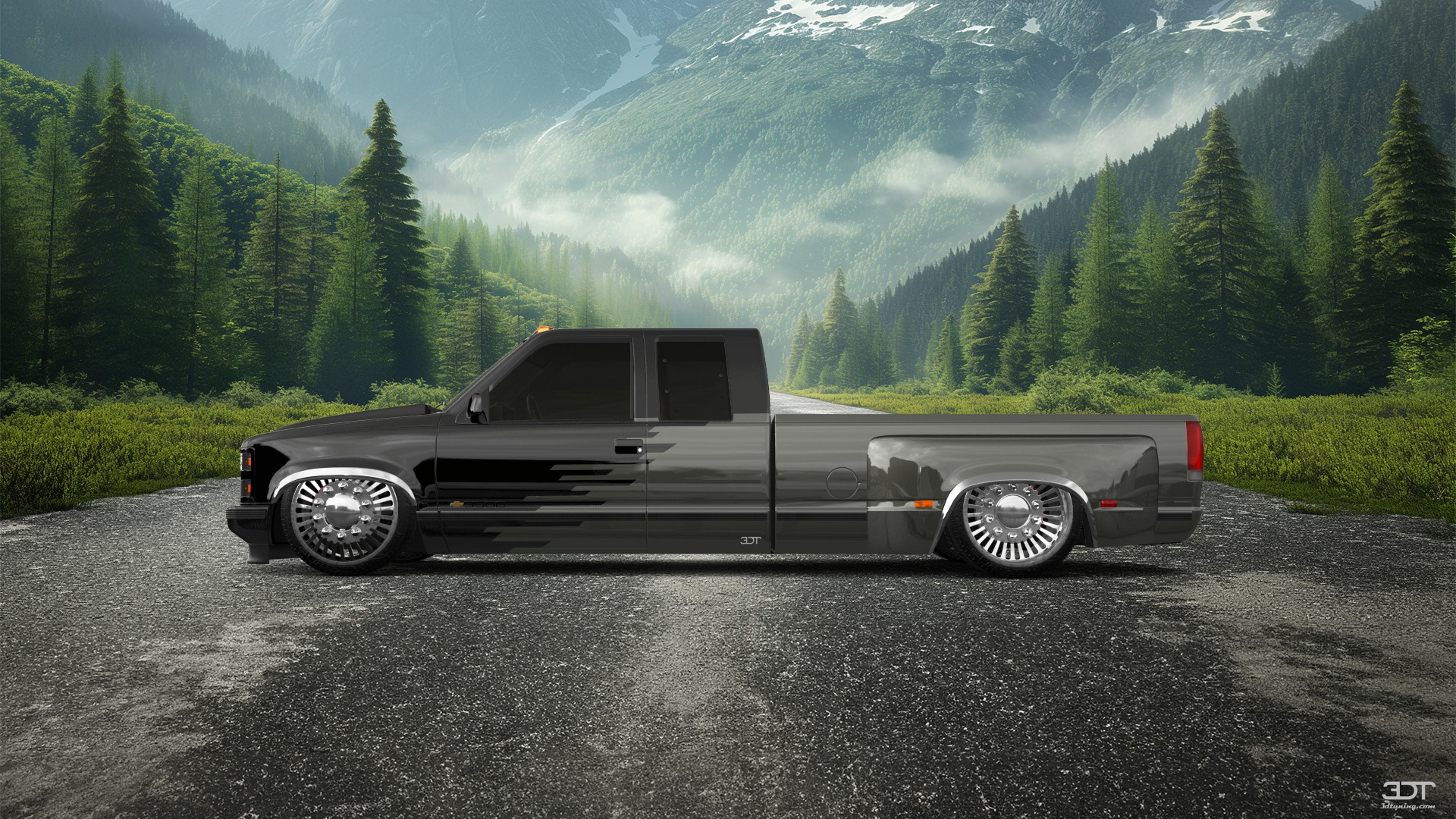 Chevrolet K3500 Extended Cab Pickup Truck 1988 Images