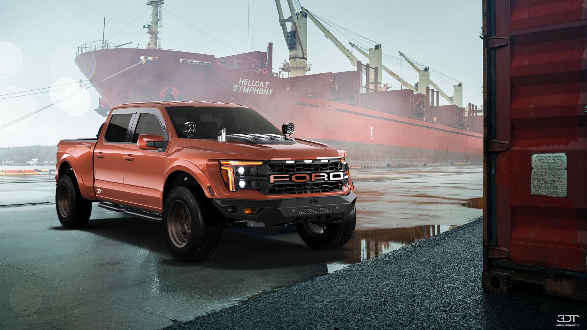 Ford F-150 Raptor 4 Door pickup truck 2024 tuning