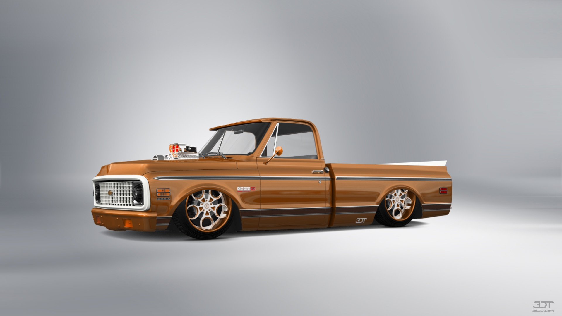 Chevrolet C-10 Cheyenne 2 Door pickup truck 1972 tuning