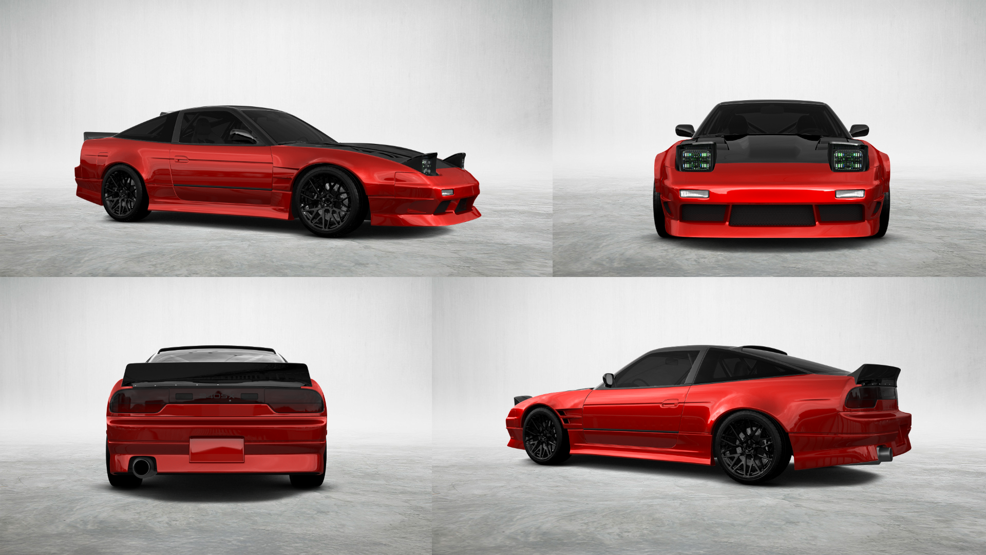 Nissan 240SX 3 Door Hatchback 1989 tuning