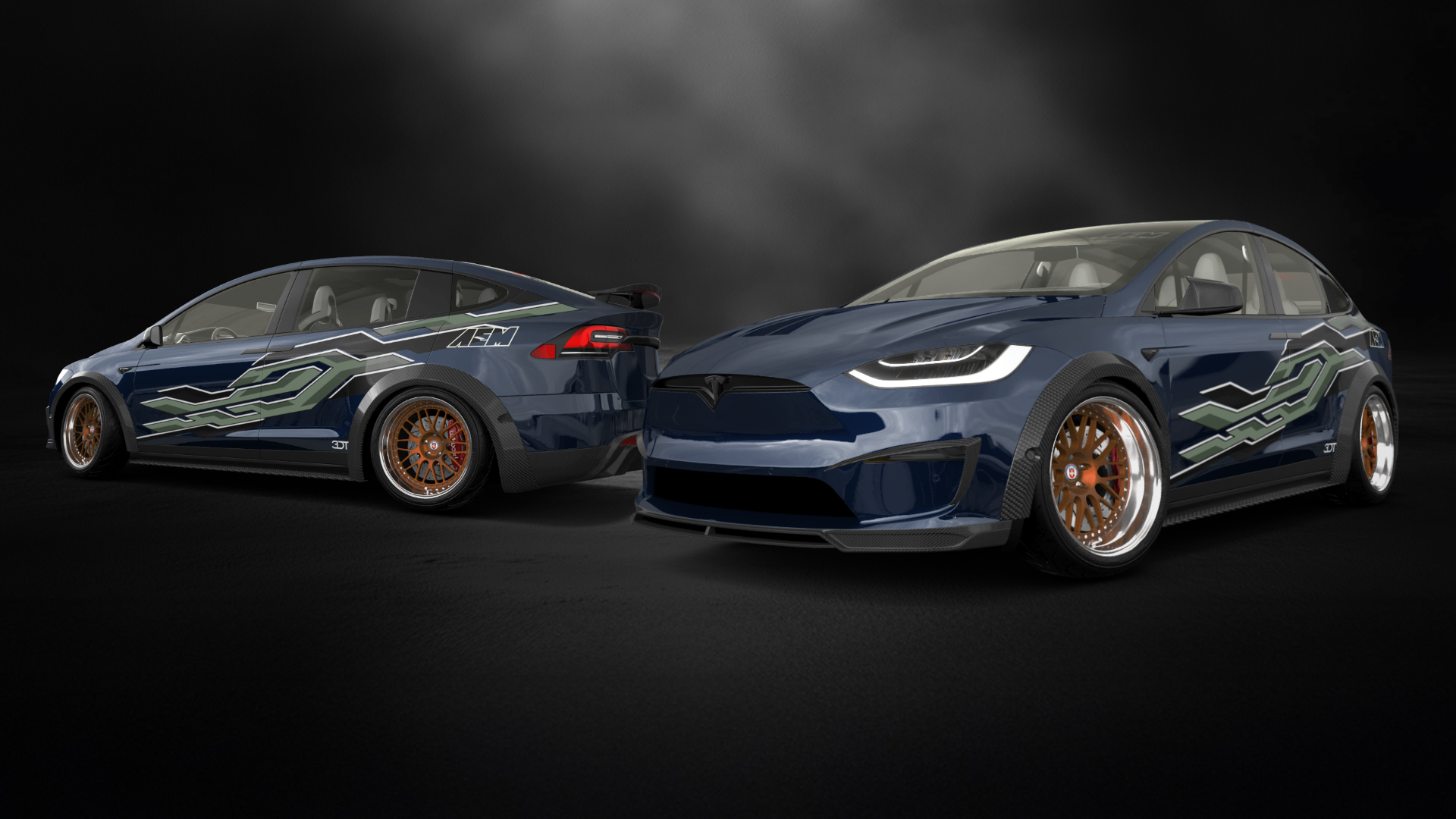 Tesla Model X 5 Door SUV 2024 tuning