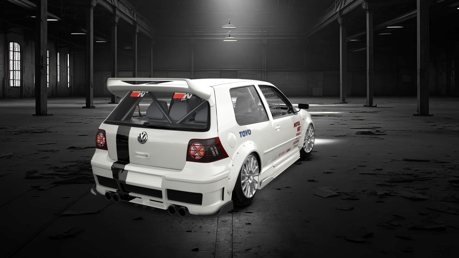 Volkswagen Golf 4 (mk4) 3 Door Hatchback 1997 tuning