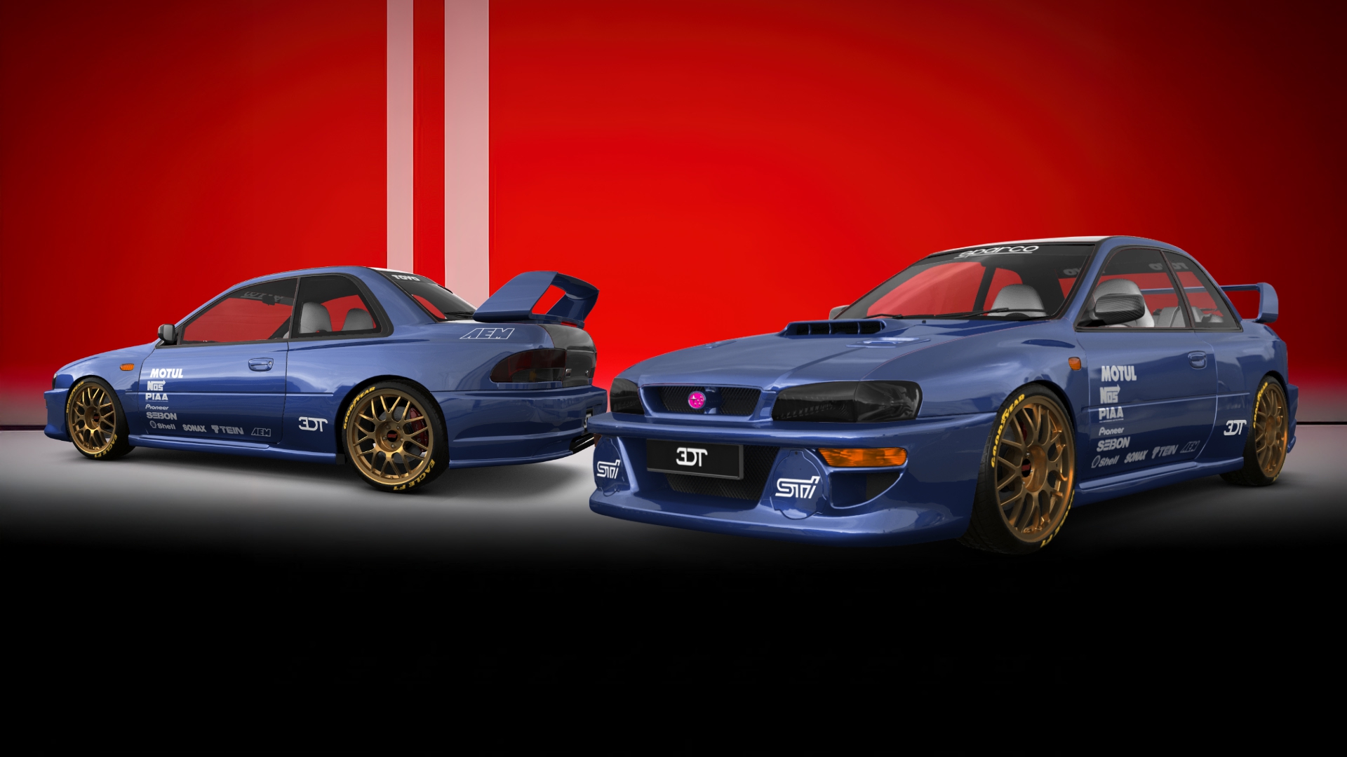 Subaru Impreza WRX STI 22B 2 Door Coupe 2000 tuning