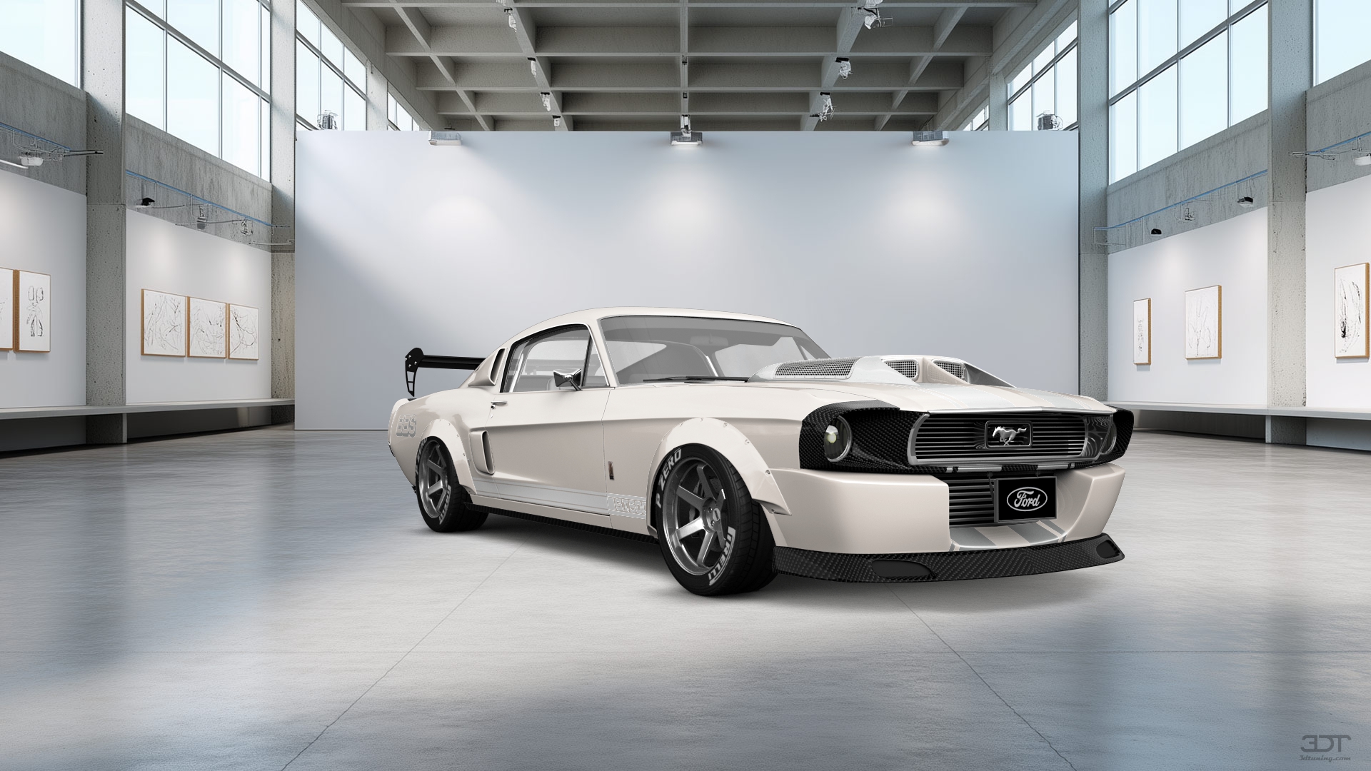 Mustang GT500 2 Door Coupe 1968 tuning