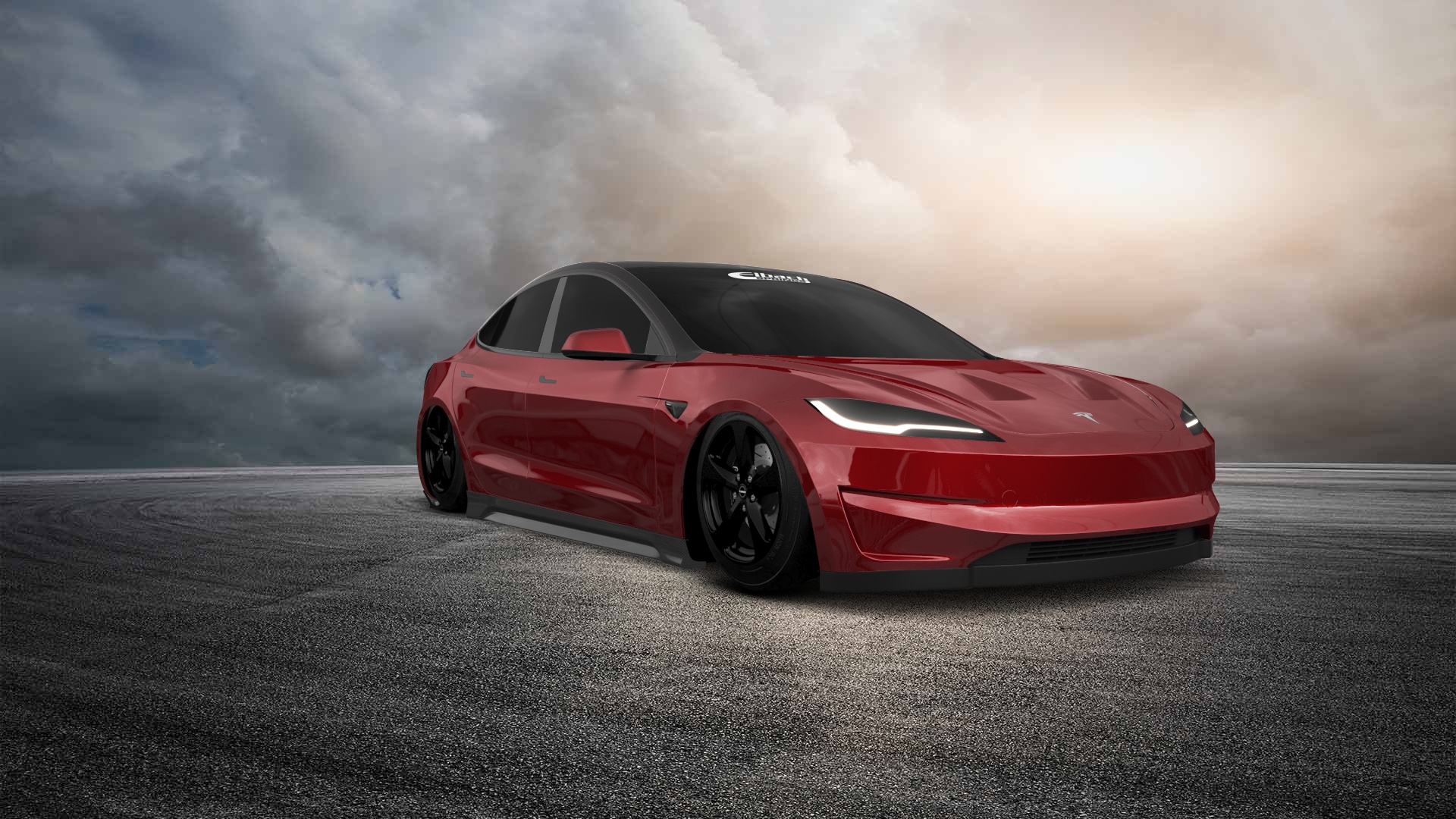 Tesla Model 3 4 Door Saloon 2023 tuning
