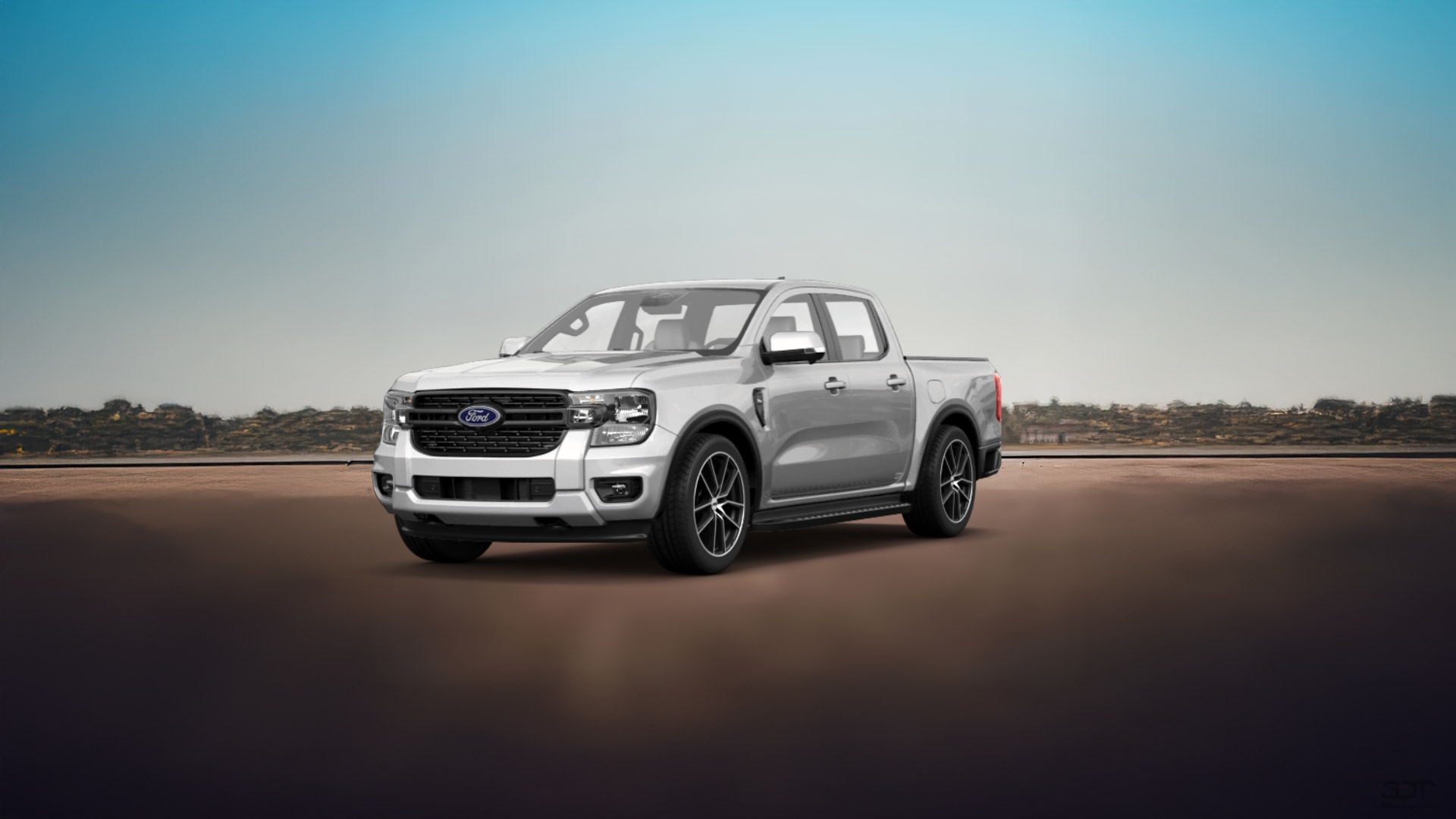 Ford Ranger 4 Door pickup truck 2023 tuning