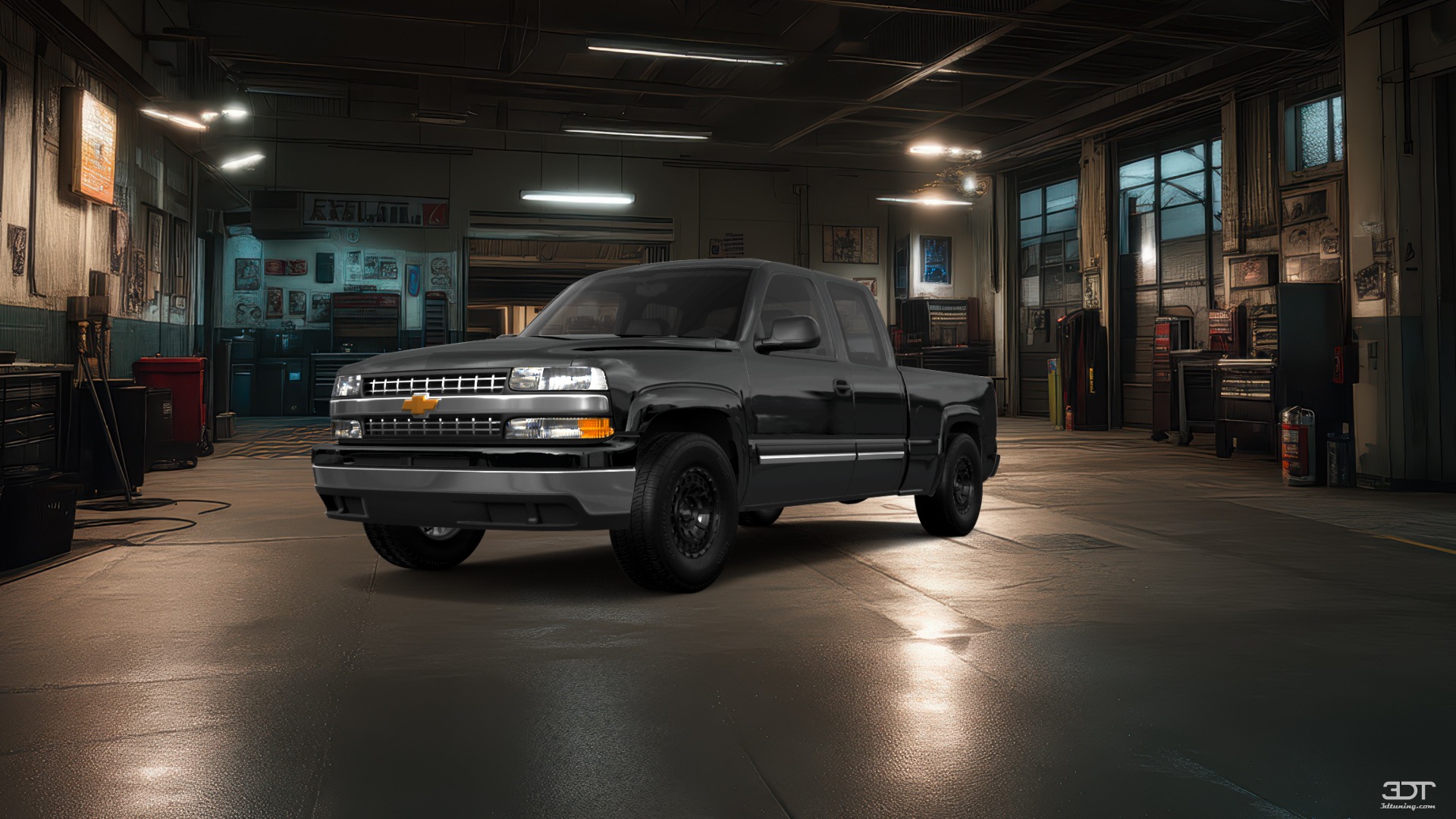 Chevrolet Silverado 1500 Extended Cab 6.5 ft box 4 Door Truck 1999 tuning