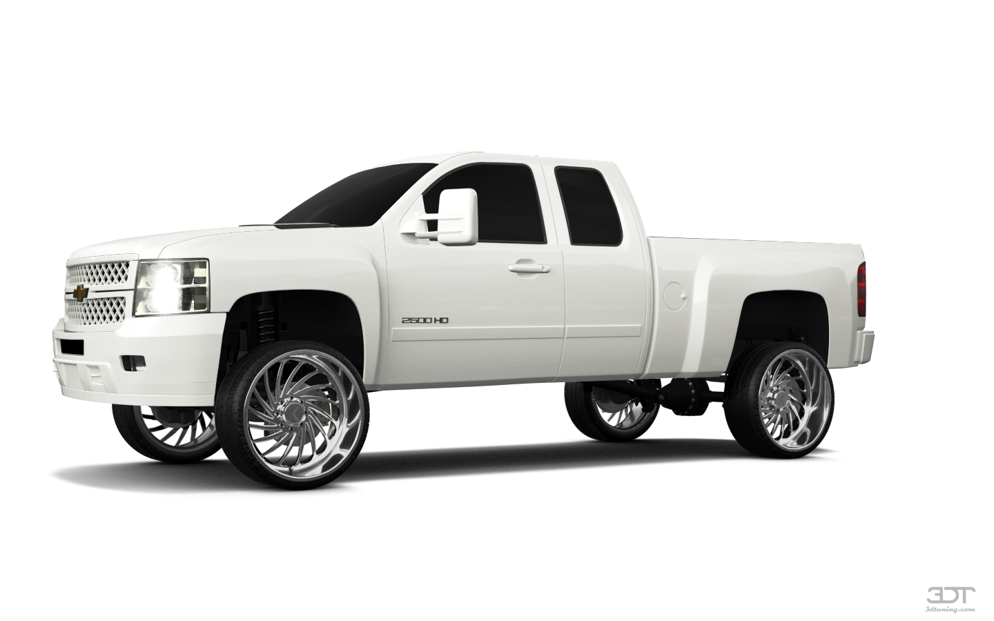 Tuning Chevrolet Silverado 2500 HD Extended Cab Pickup Truck 2007