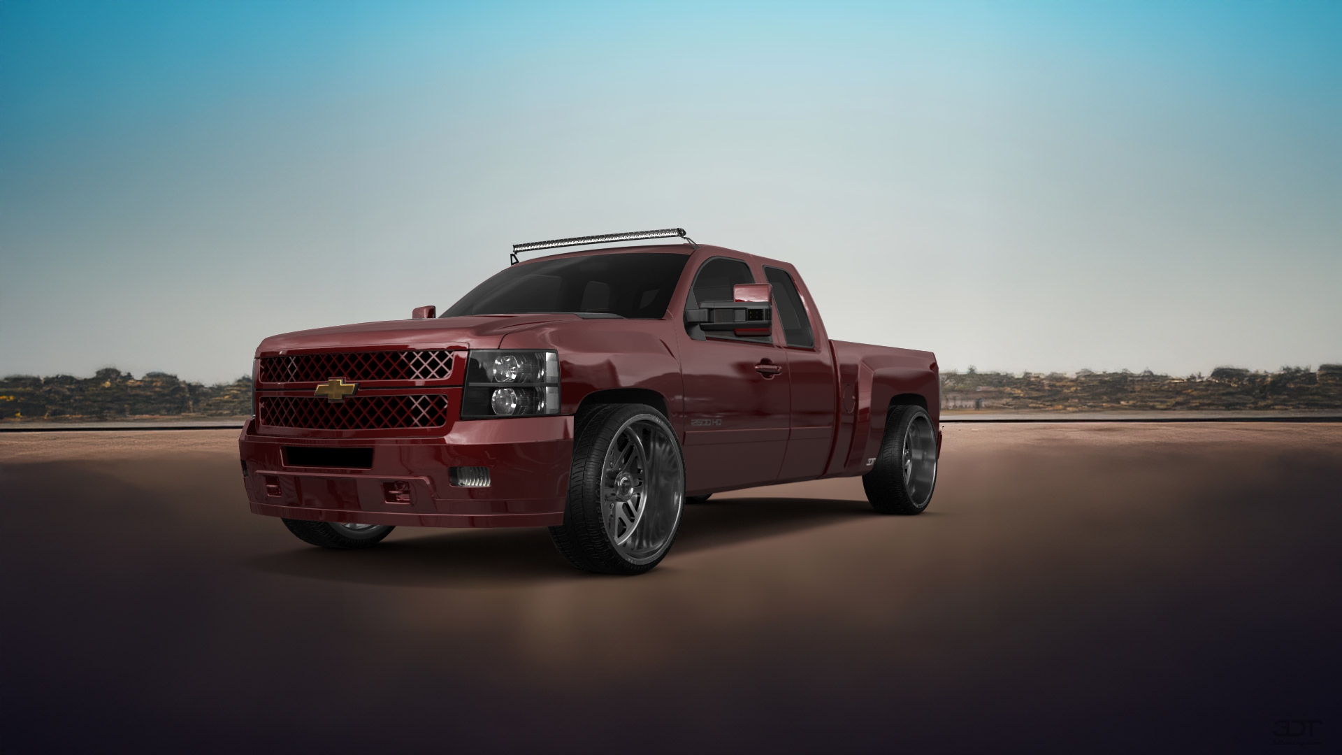 Chevrolet Silverado 2500 HD Extended Cab Pickup Truck 2007 tuning