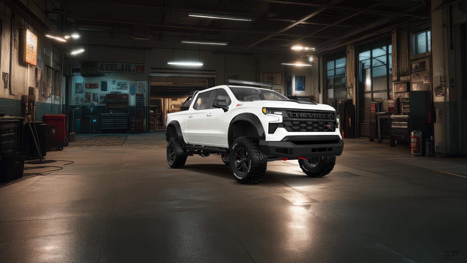 Chevrolet Silverado 1500 Crew Cab 5.8 ft box 4 Door pickup truck 2023 tuning