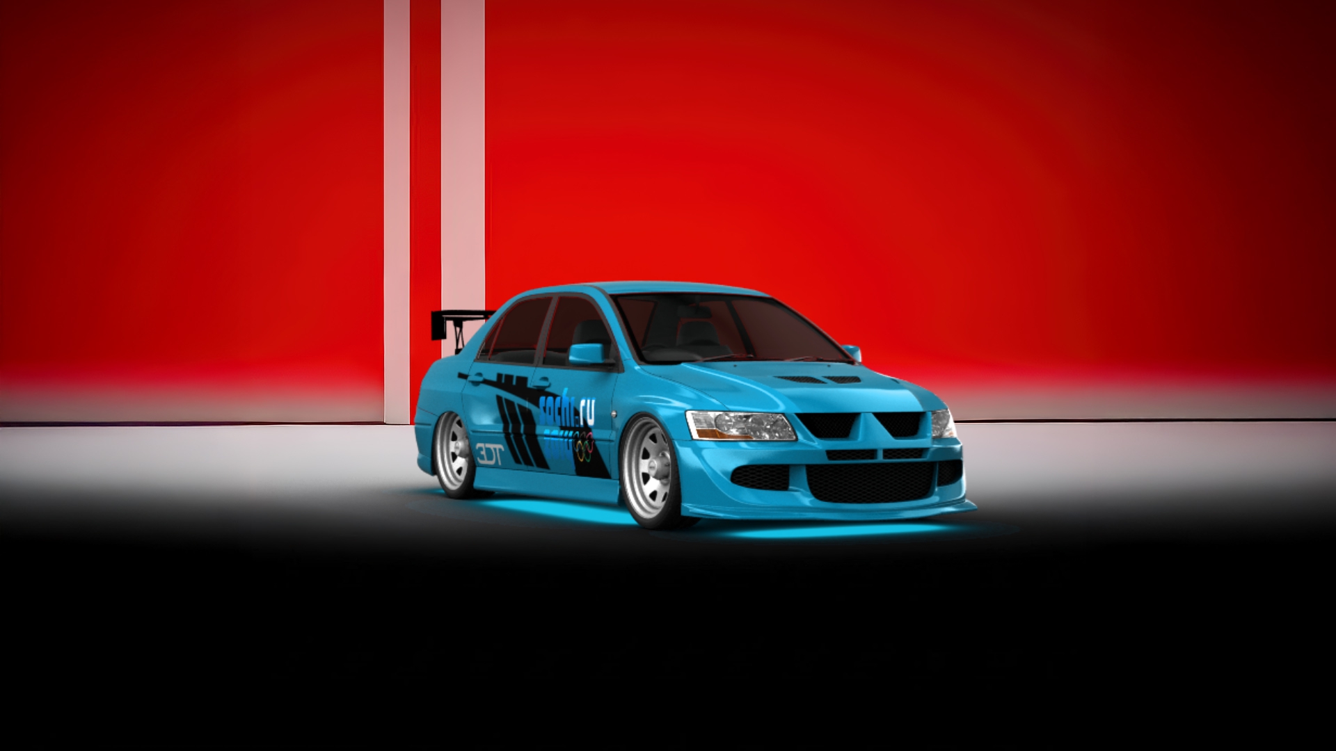 Mitsubishi Lancer Evo VII sedan 2001 tuning