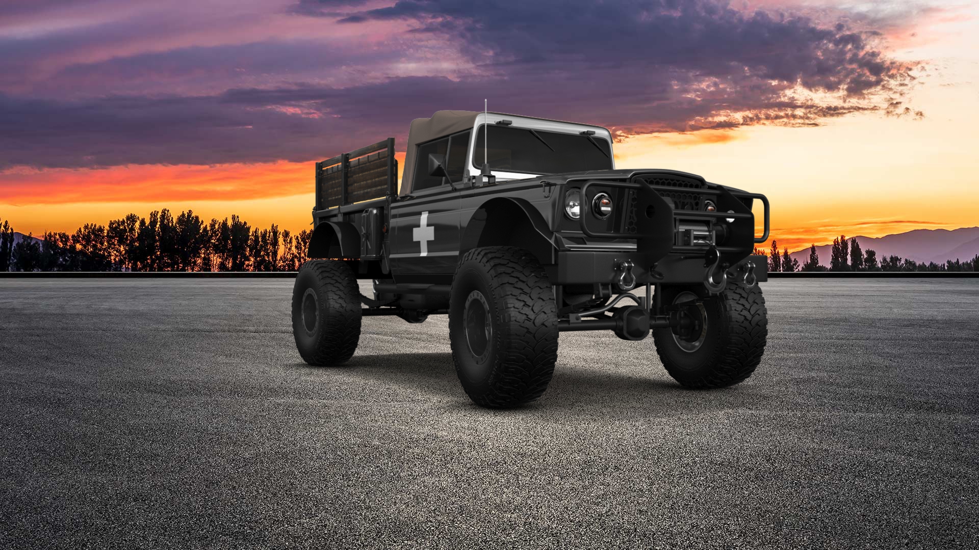 Jeep Kaiser M715 2 Door pickup truck 1968