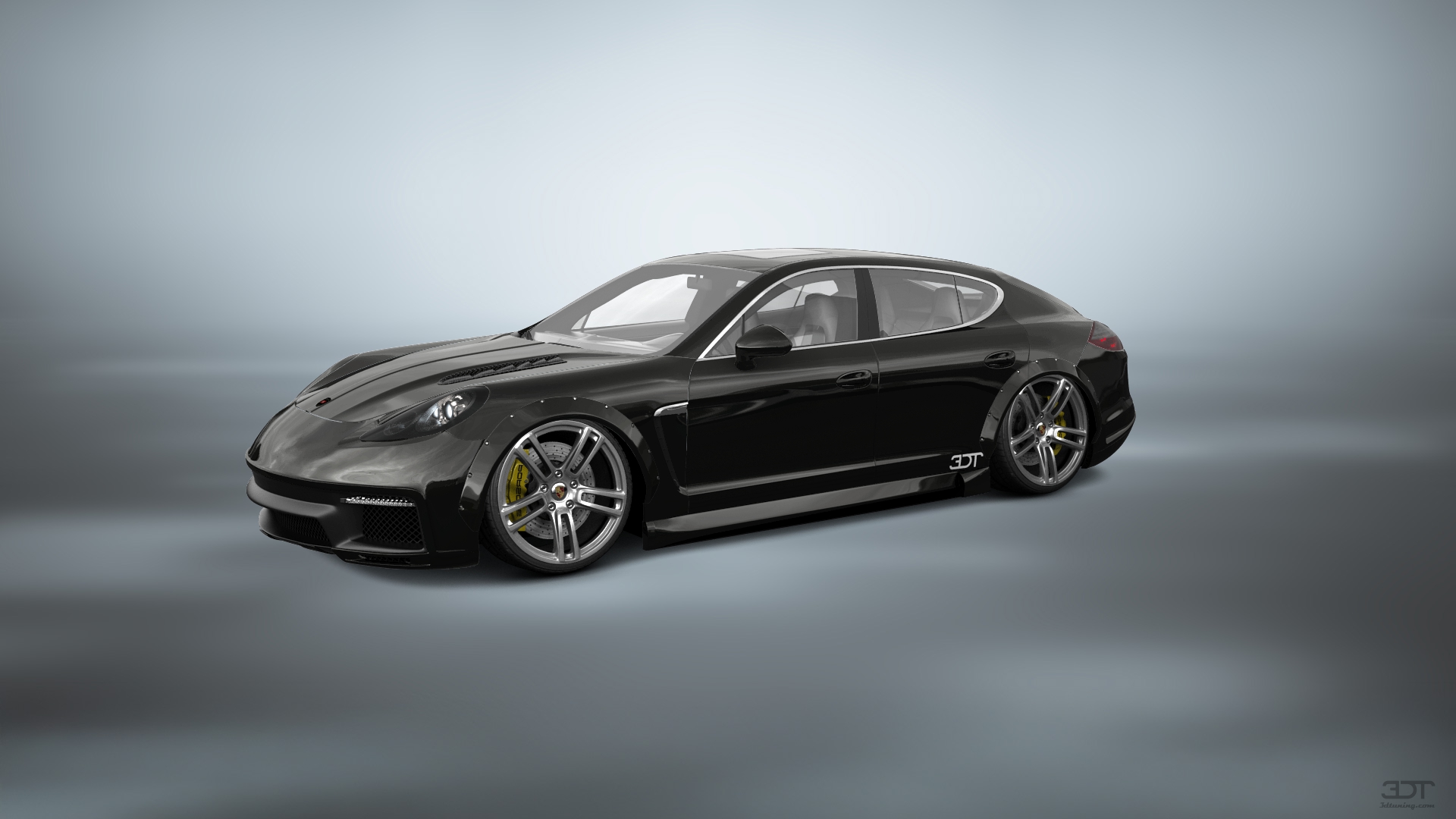 Porsche Panamera 4 door fastback saloon 2011 tuning