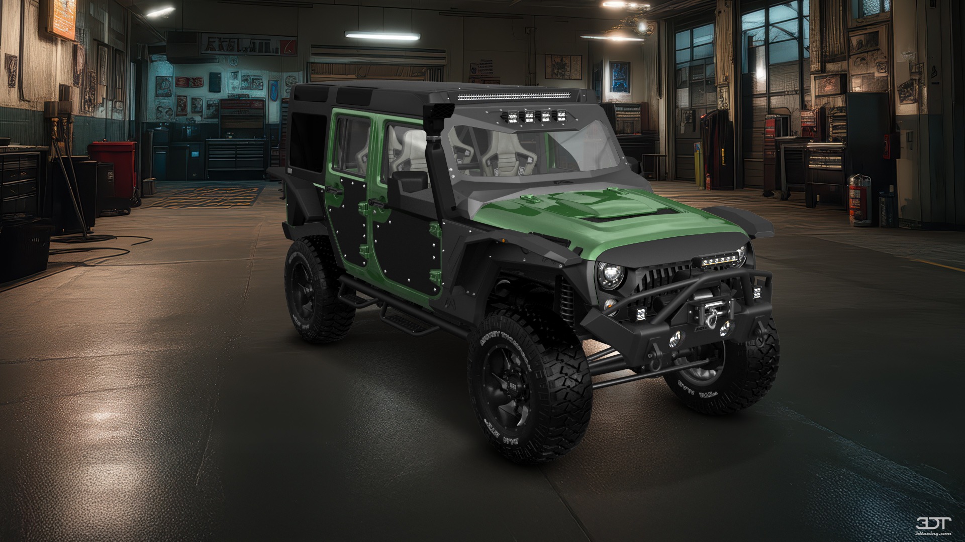 Jeep Wrangler Unlimited JK Rubicon Recon 4 Door SUV 2017 tuning