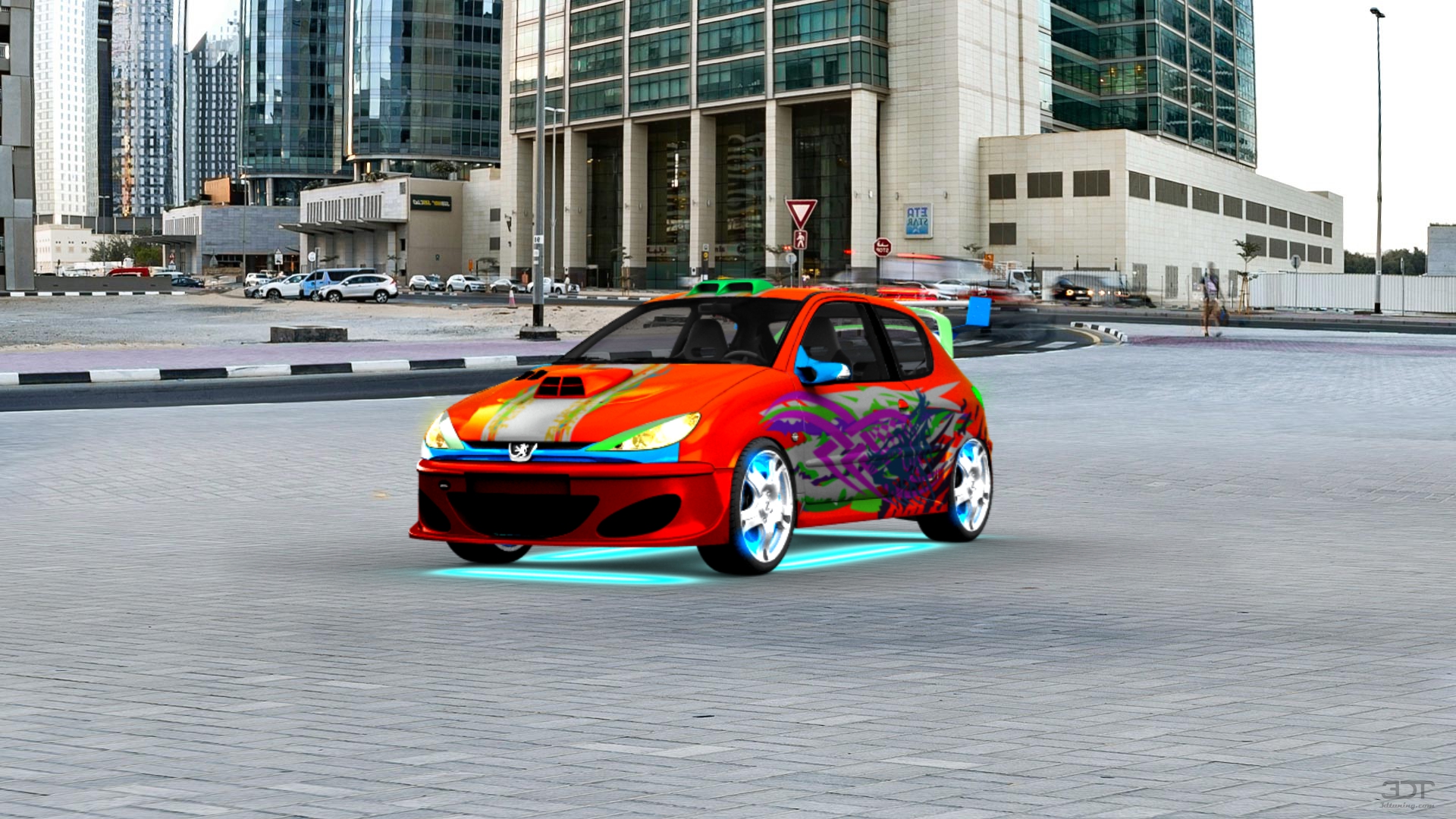 Peugeot 206 3 Door Hatchback 1998 tuning
