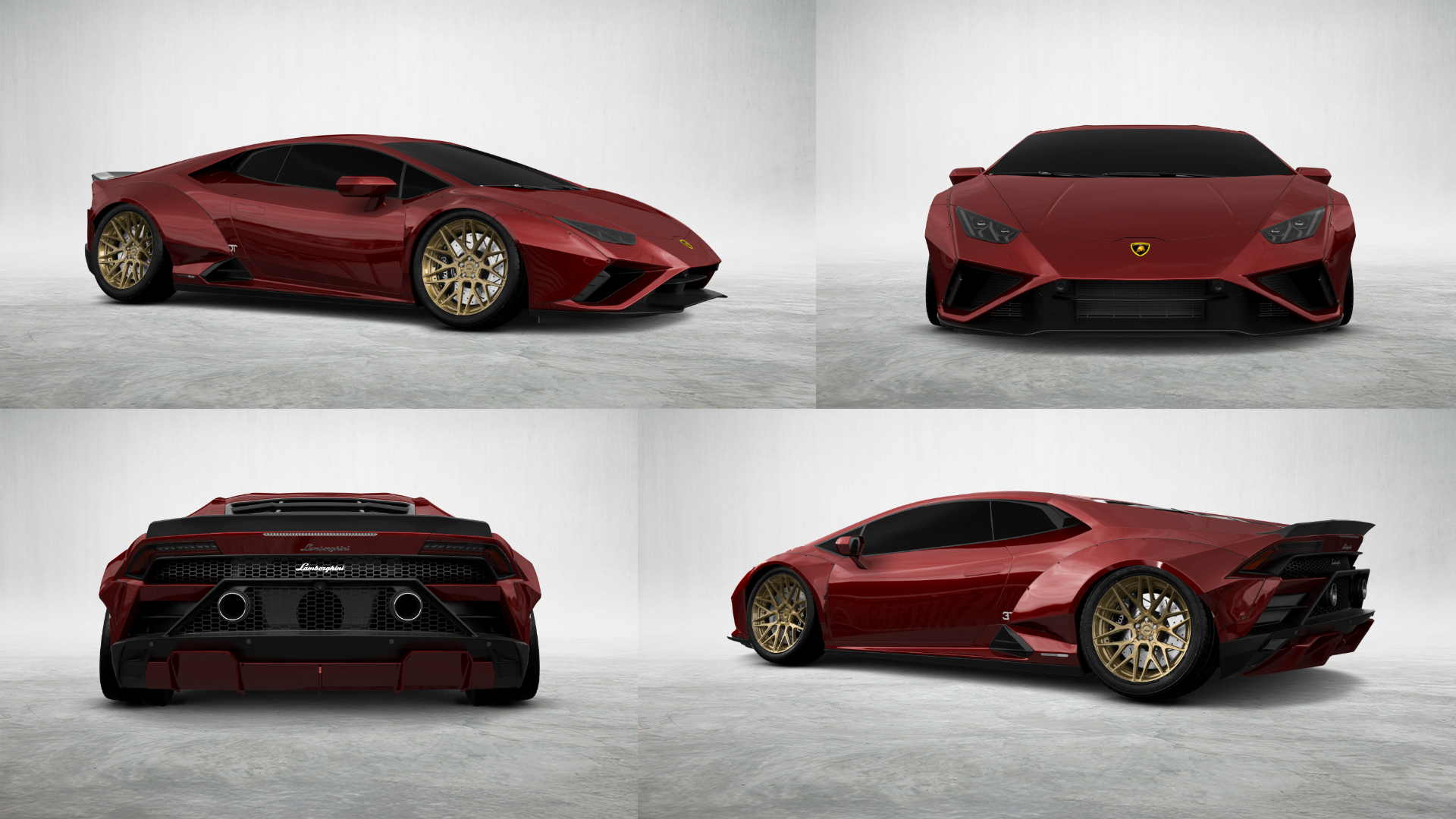 Lamborghini Huracan 2 Door Coupe 2014 tuning