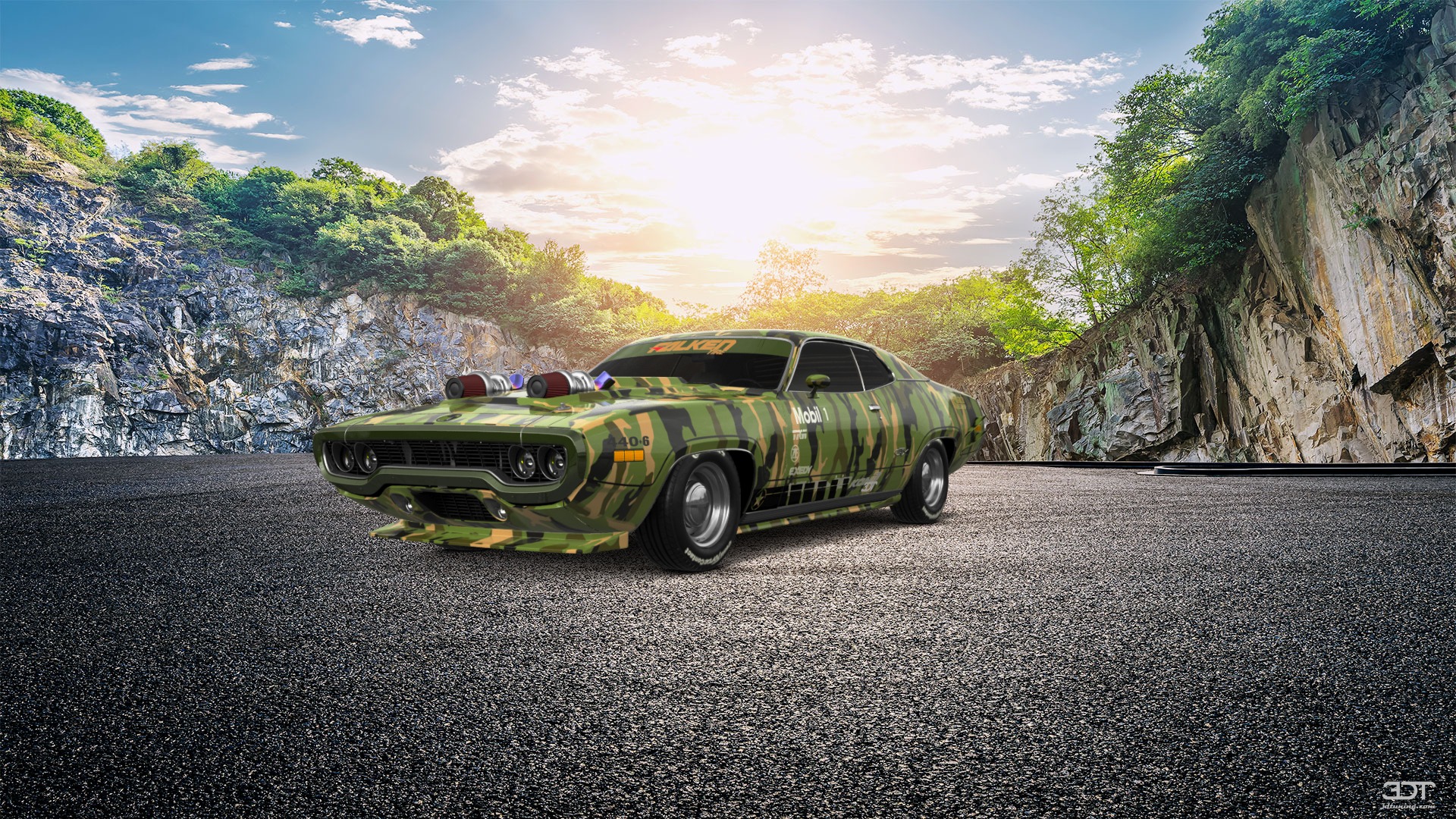 Plymouth GTX 2 Door Hardtop 1971 Imagens