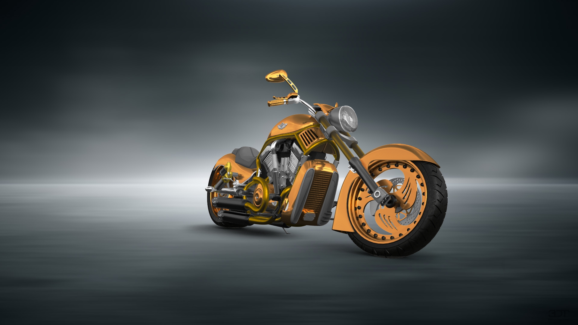 Harley-Davidson Custom Chopper Cruiser 2011