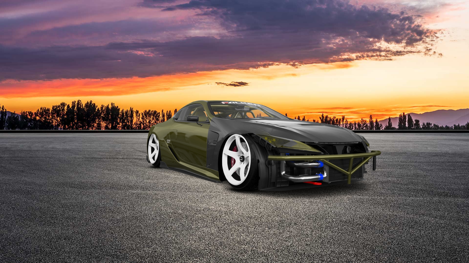 Lexus LC500 2 door fastback coupe 2017