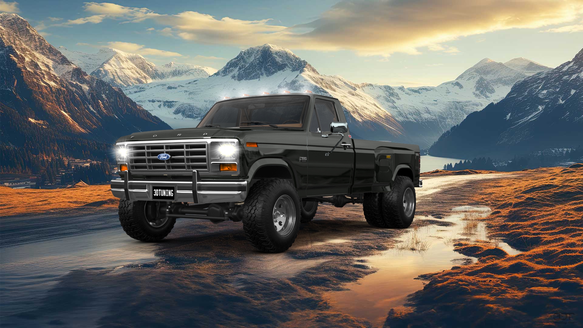 Ford F-350 Dually Regular Cab 2 Door pickup truck 1980 tuning