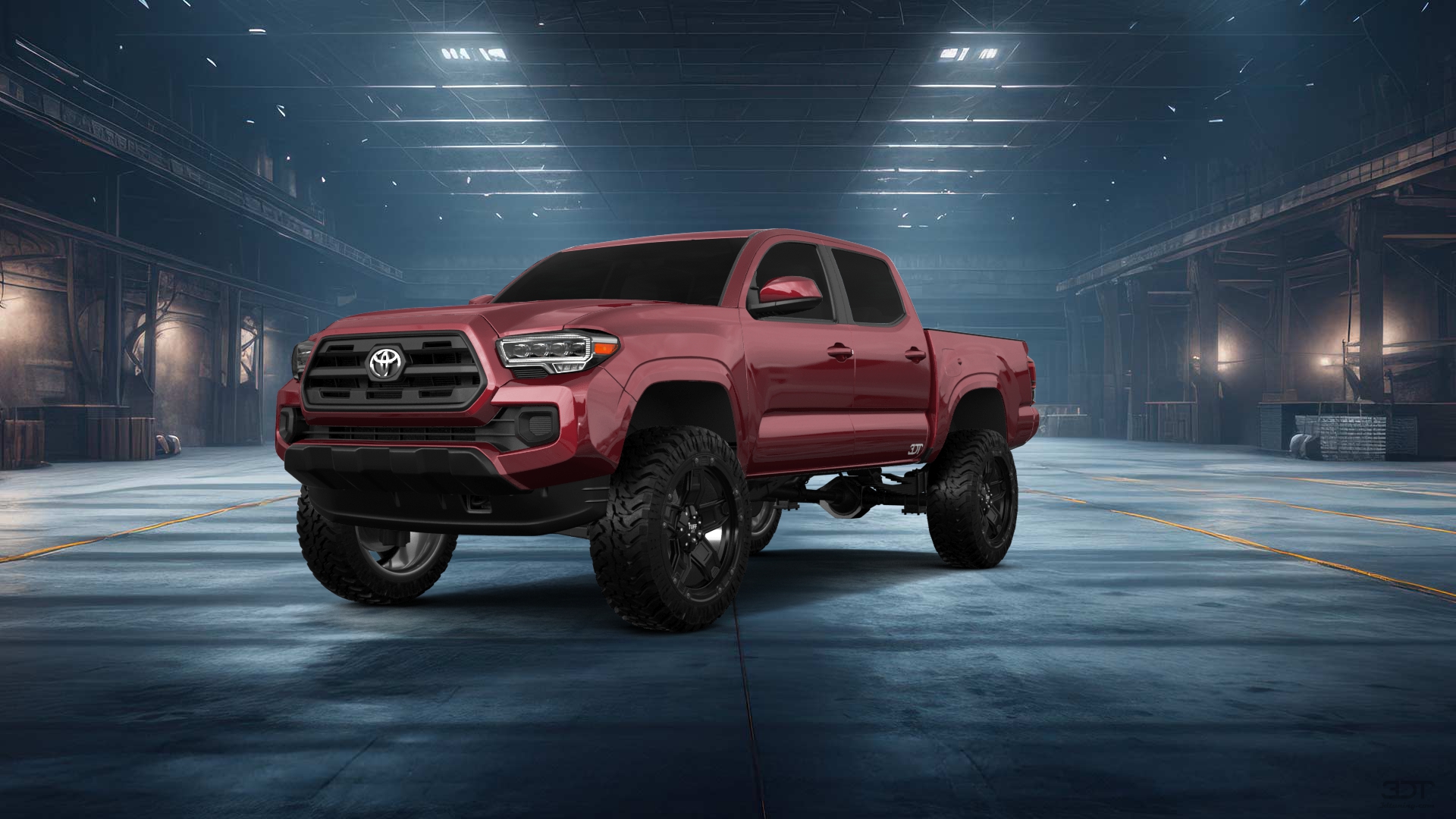 Toyota Tacoma 4 Door pickup truck 2018 tuning
