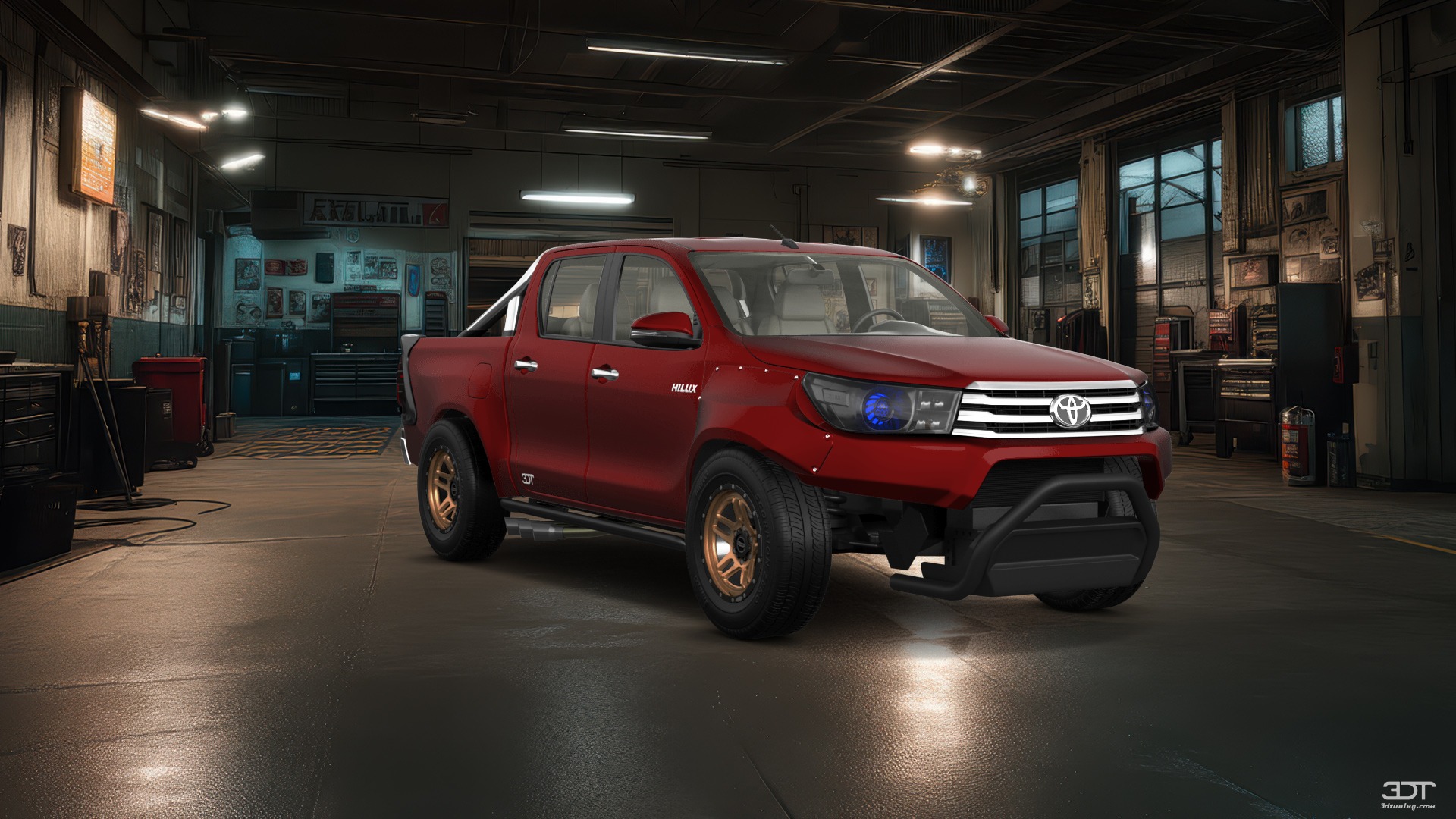 Toyota Hilux Double Cab 4 Door pickup truck 2015 tuning