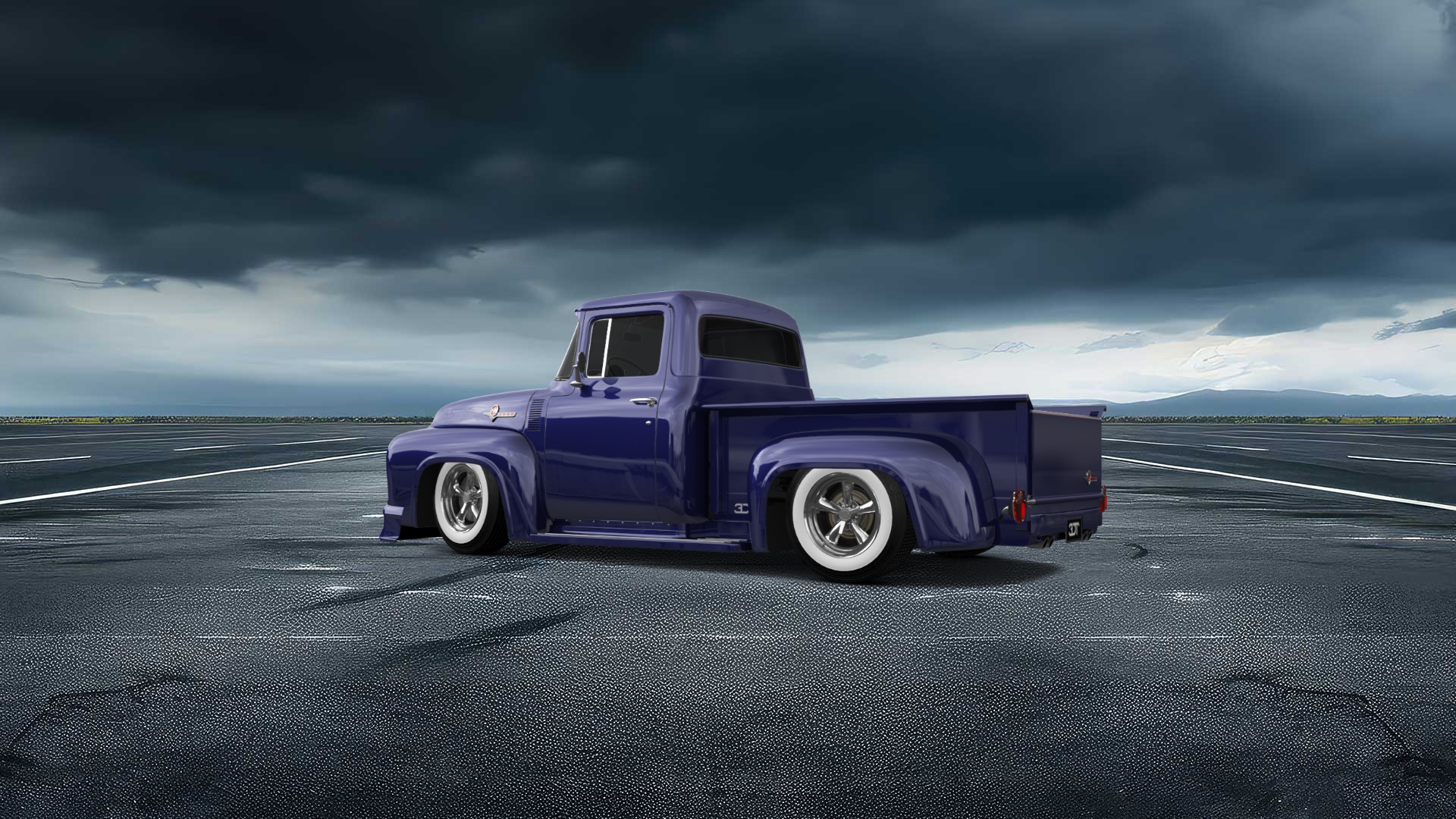 Ford F-100 2 Door truck 1956
