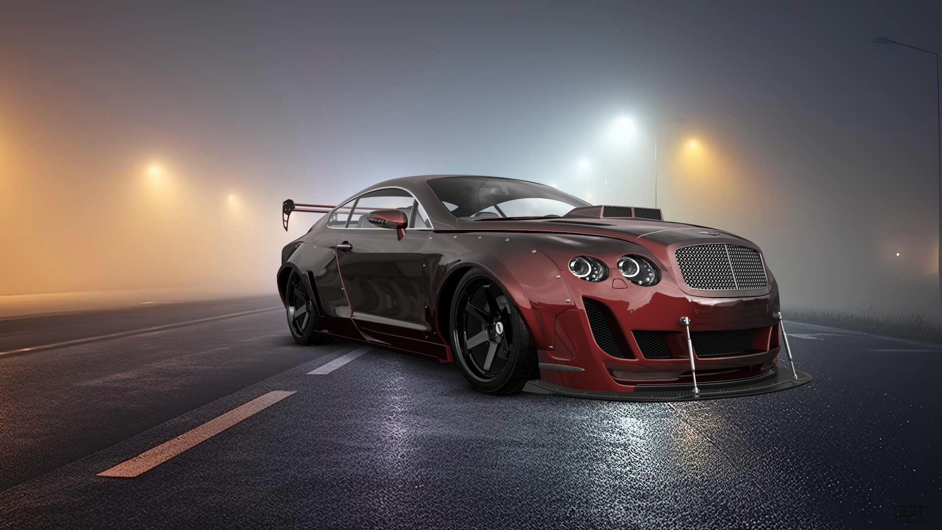 Bentley Continental GT Fastback 2005 tuning