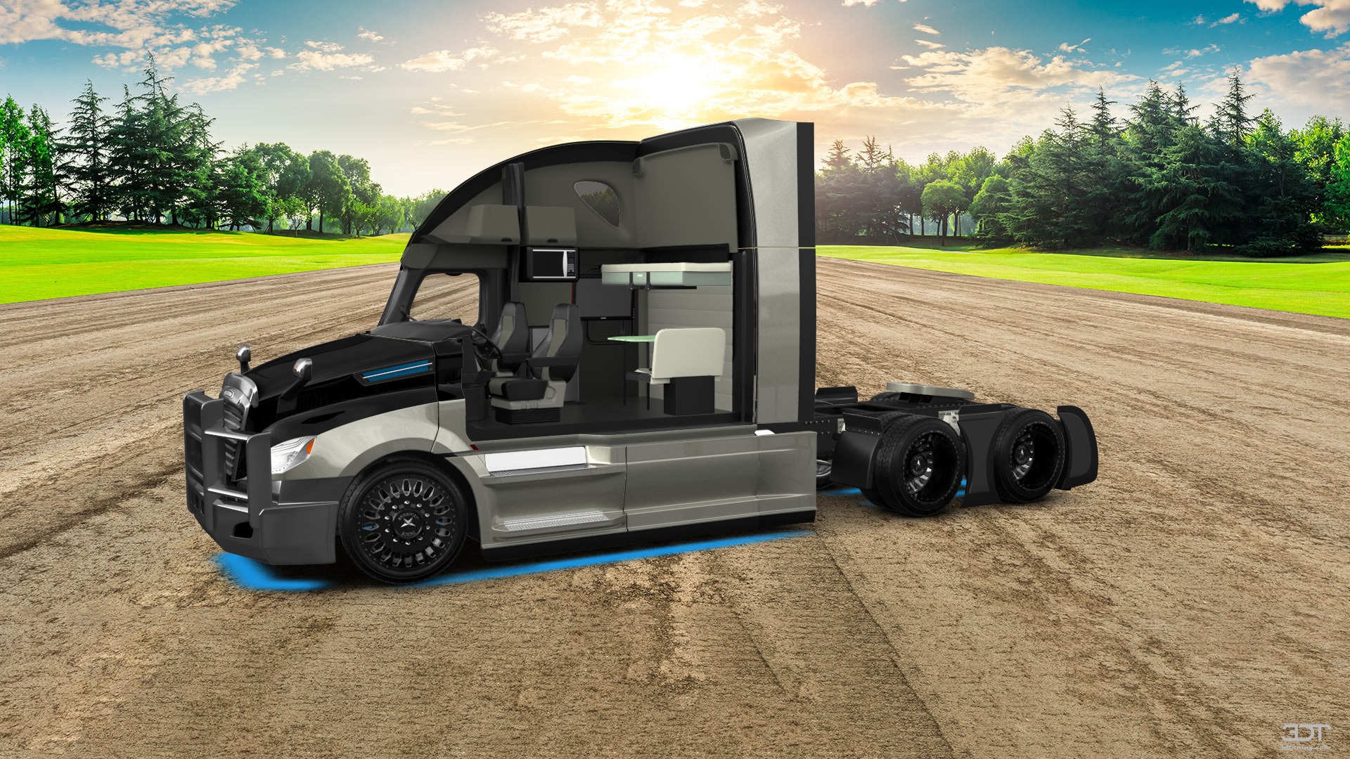 Freightliner Cascadia Sleeper Cab Truck 2018