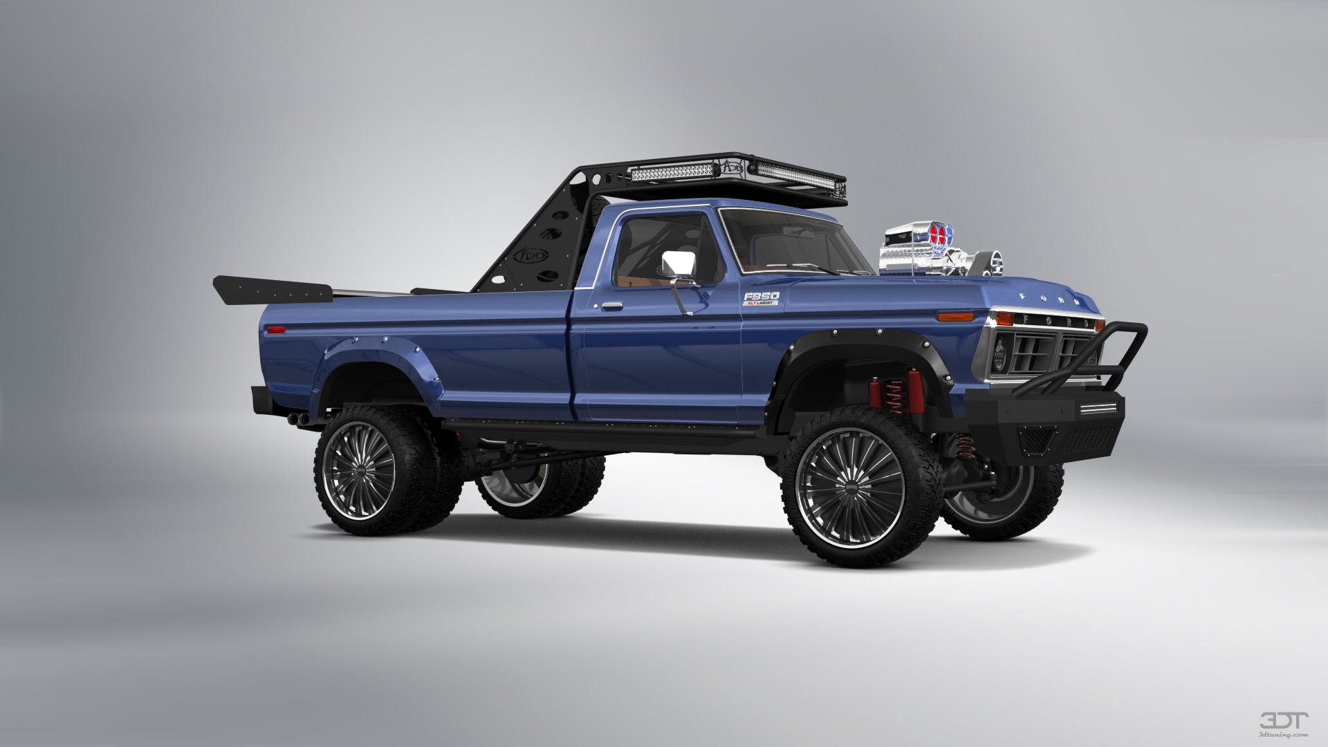 Ford F-350 Dually 2 Door pickup truck 1974 tuning