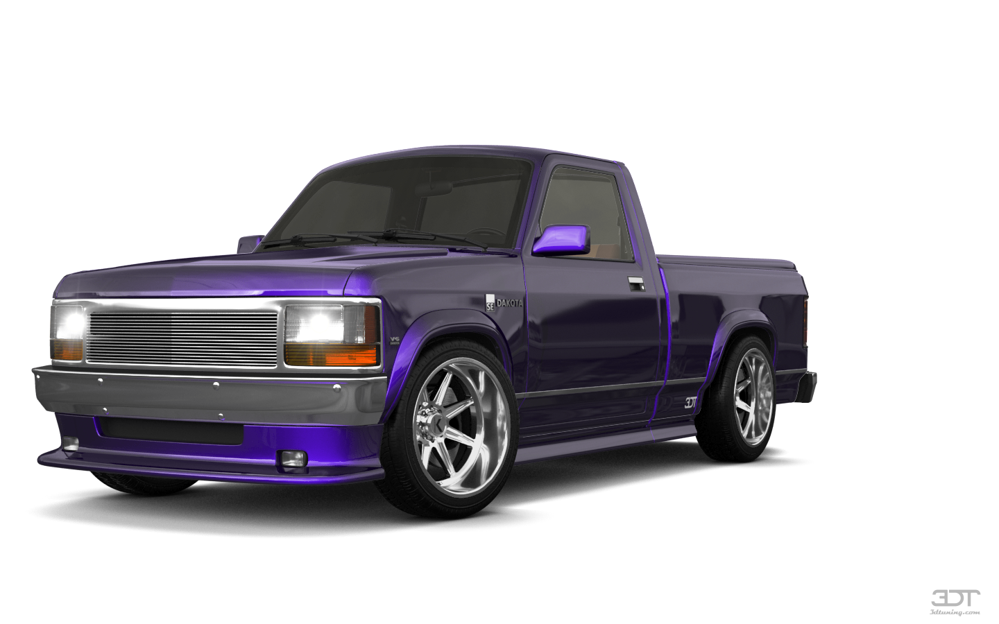 Tuning Dodge Dakota Regular Cab 2 Door pickup truck 1987