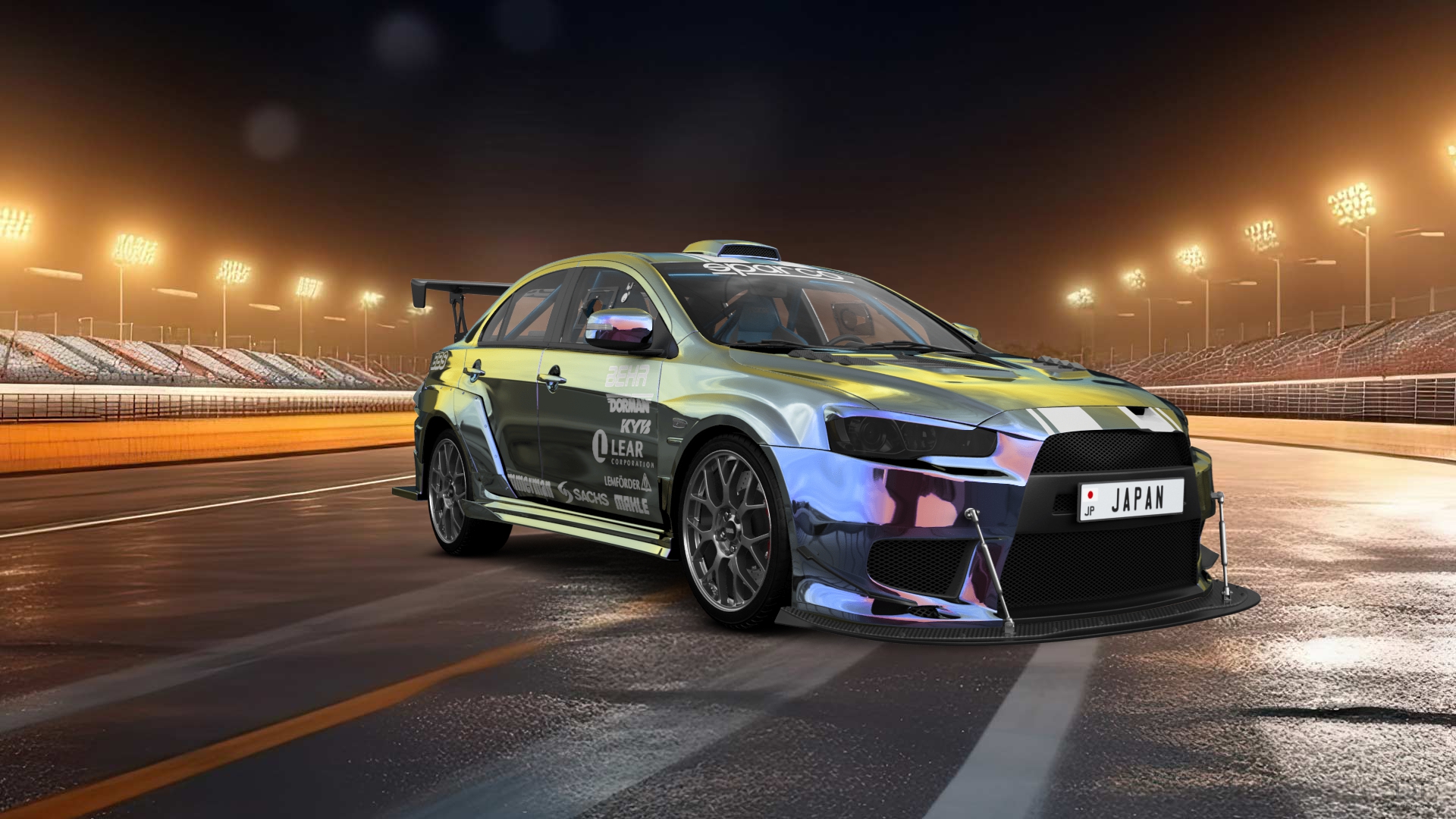 Mitsubishi Lancer Evolution X Sedan 2008