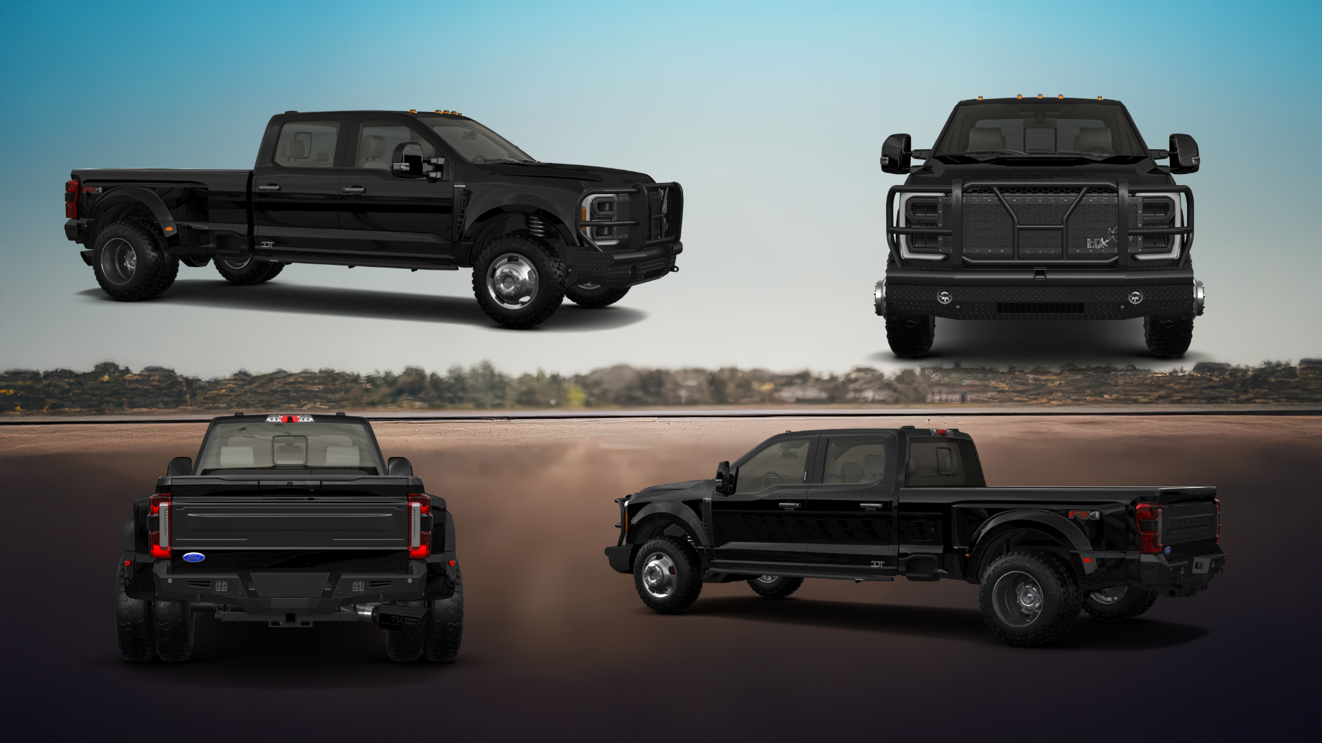 Tuning Ford F-350 DRW Crew Cab 4 Door pickup truck 2023