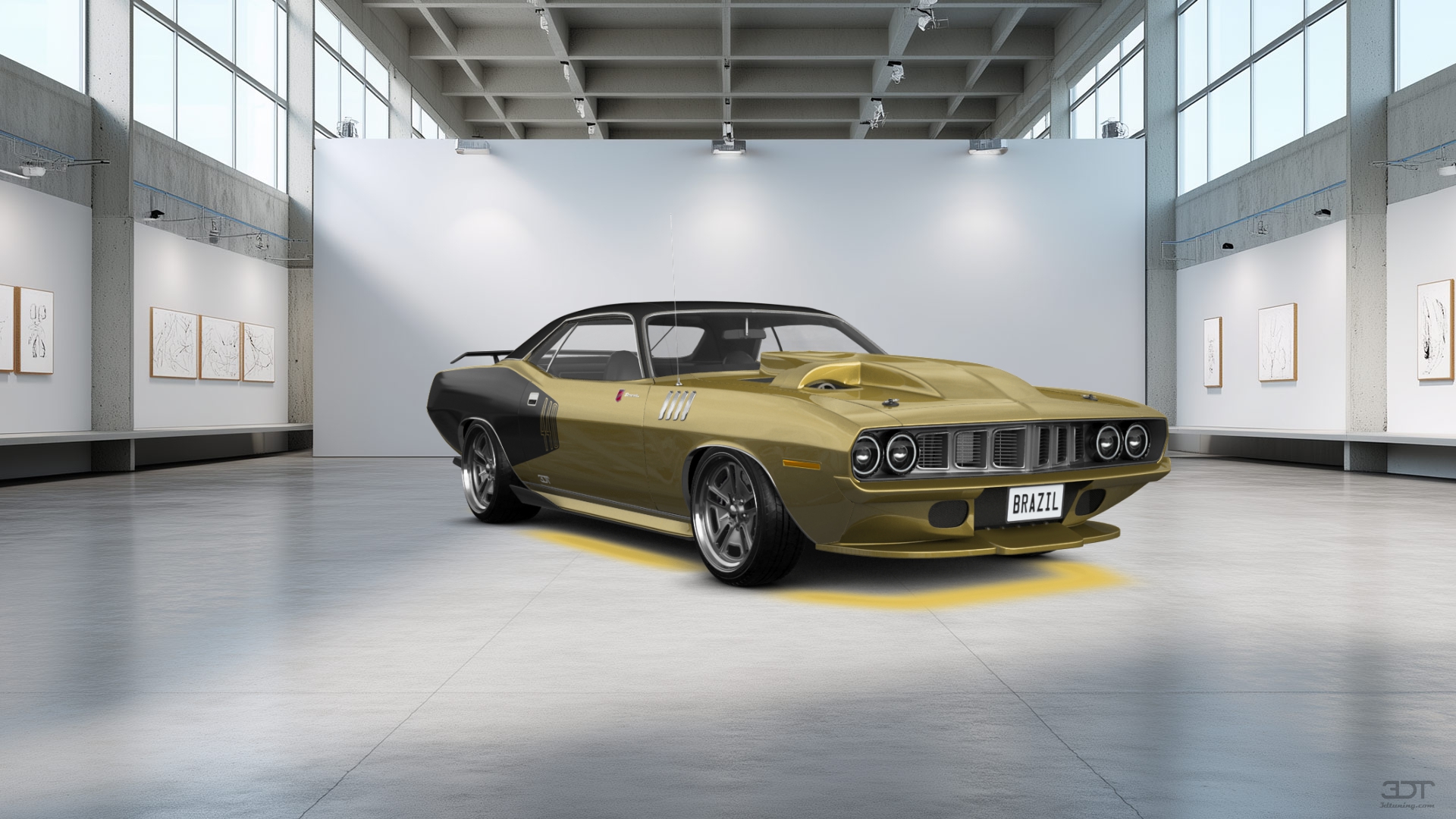 Plymouth Barracuda 2 Door Hardtop 1970 tuning