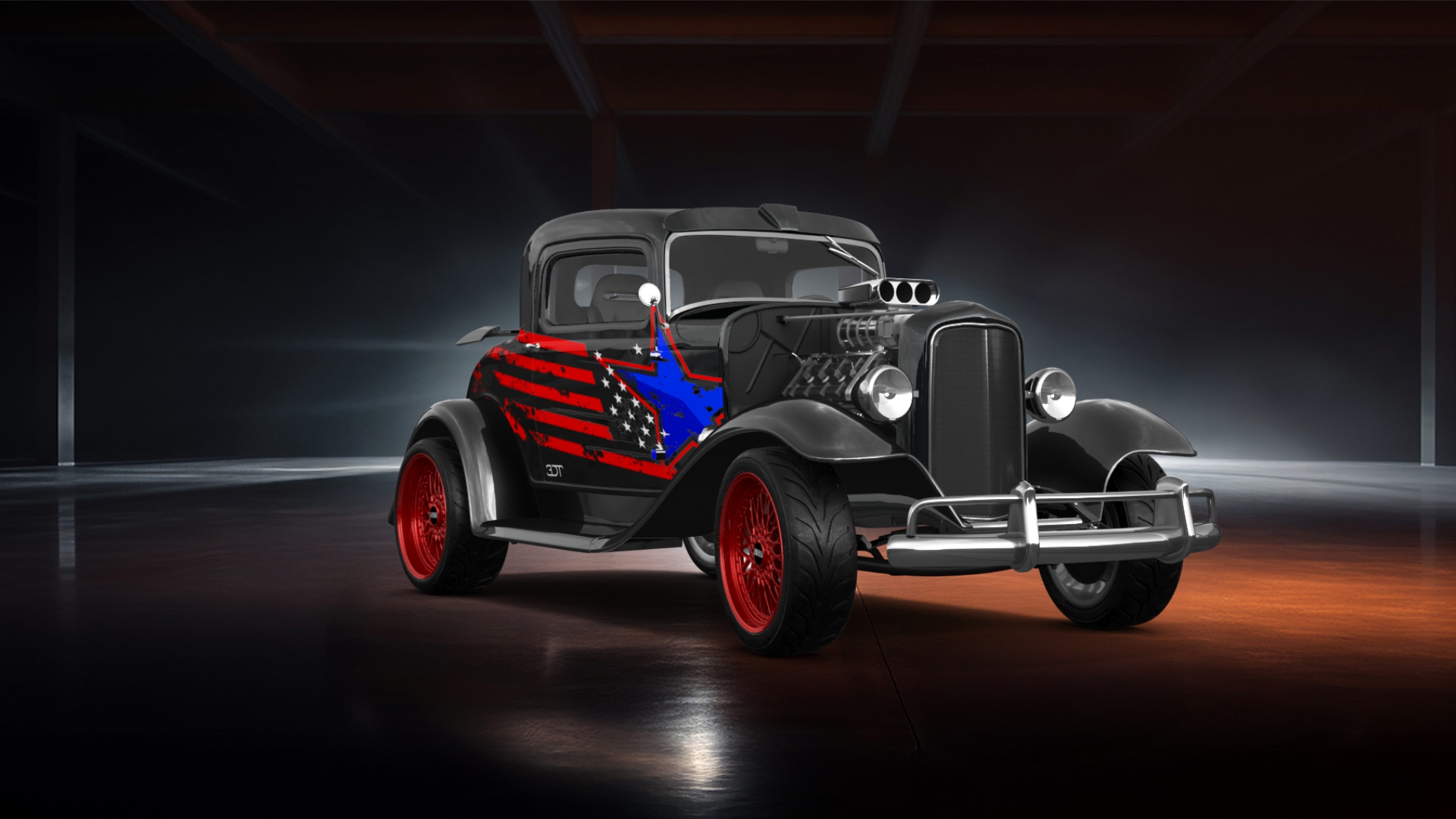 Ford Model B Deluxe 2 Door Coupe 1932 tuning