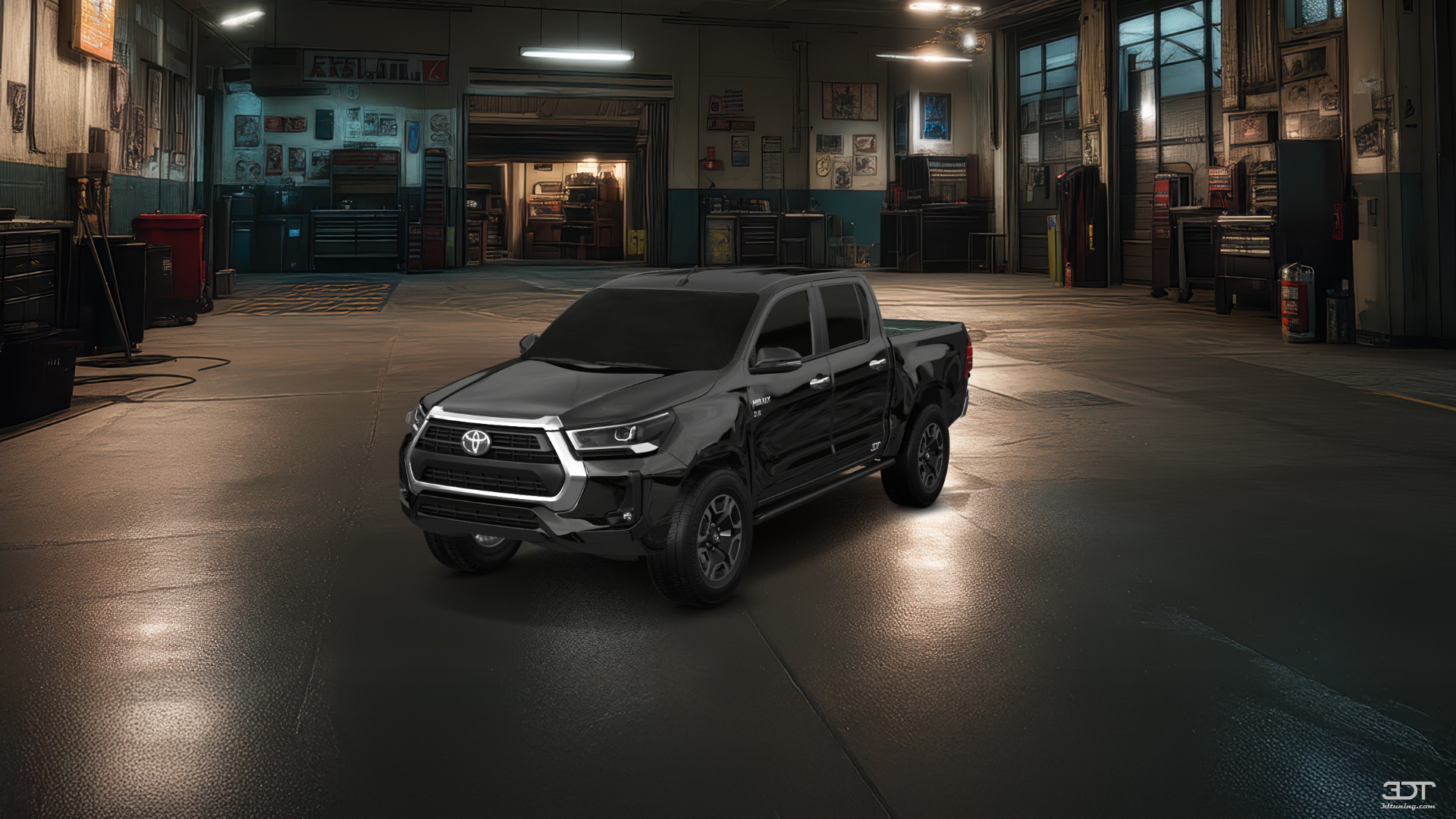 Toyota Hilux Double Cab 4 Door pickup truck 2015 tuning