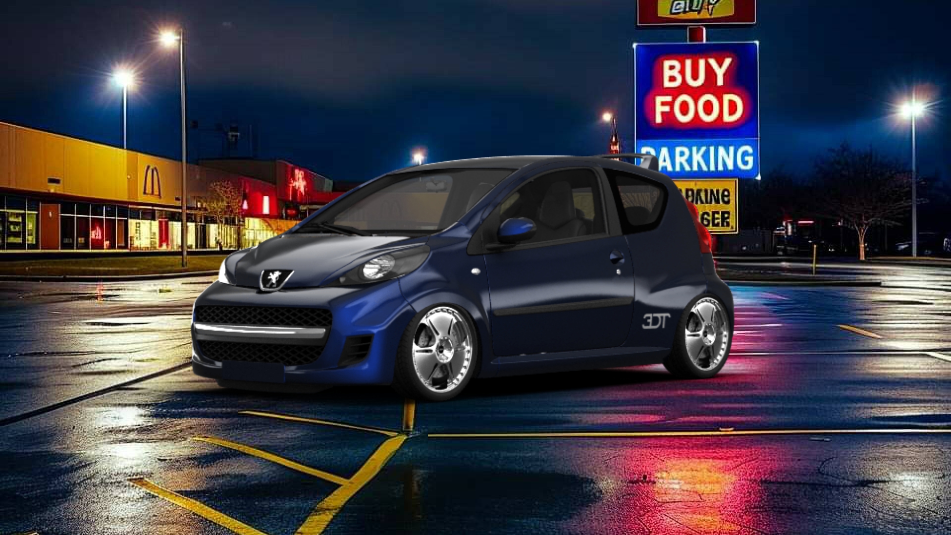 Peugeot 107 3 Door Hatchback 2010