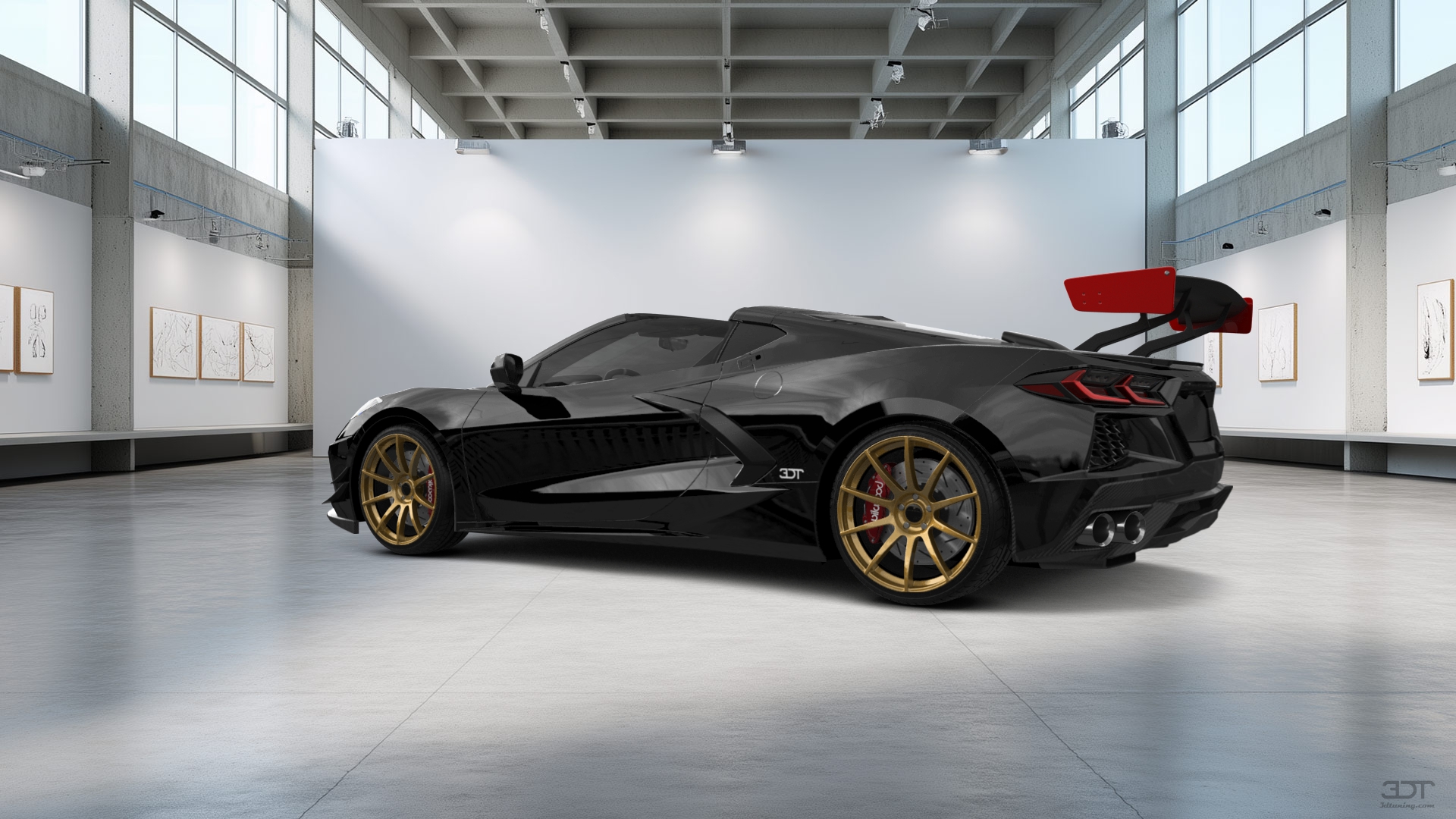 Chevrolet Corvette 2 door targa top 2020 tuning