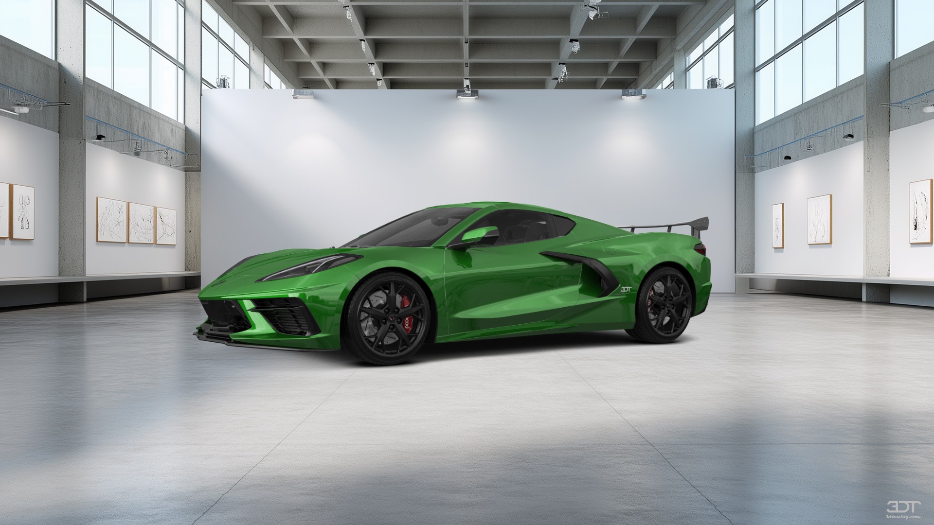 Chevrolet Corvette 2 door targa top 2020 tuning