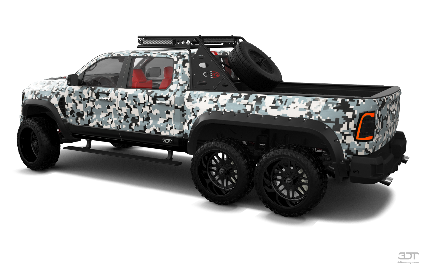 Tuning Dodge Ram Hennessey Mammoth 6X6 Truck 2021