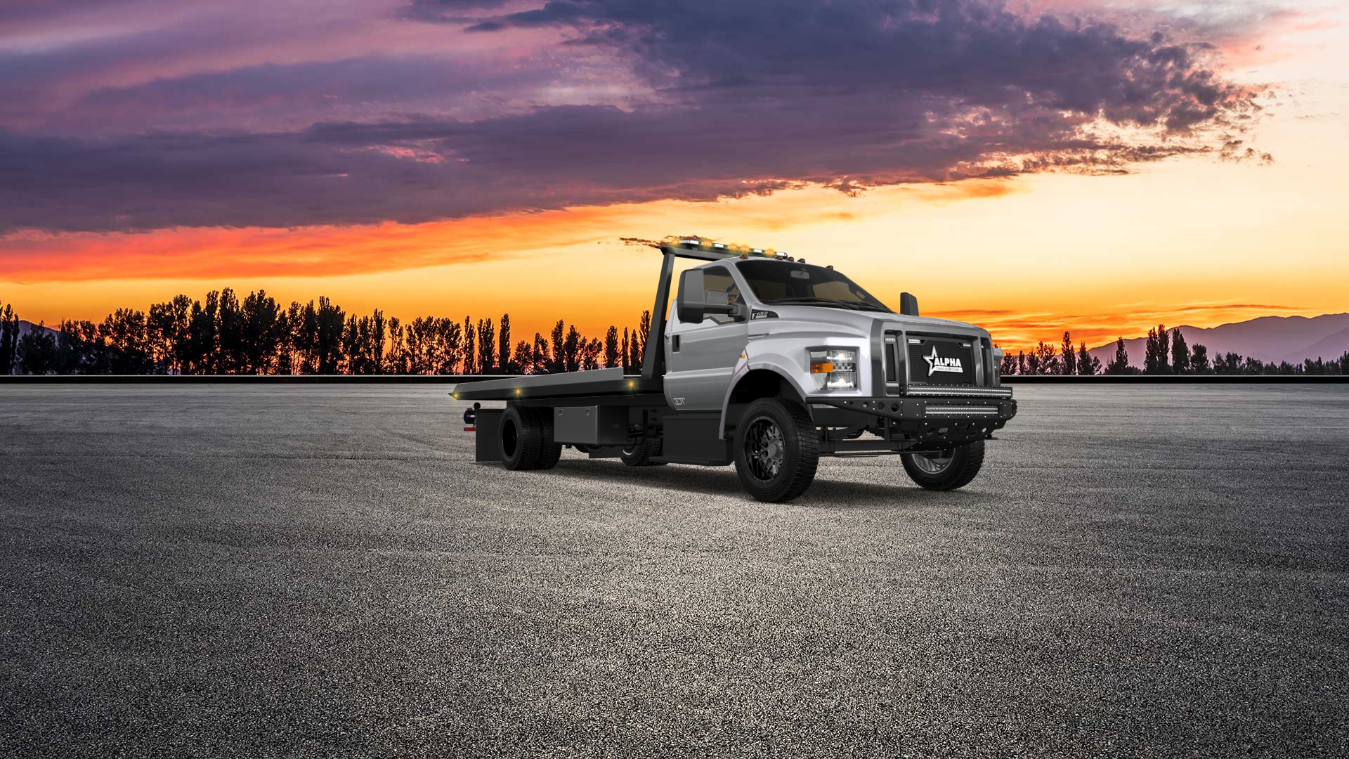 Ford F-650 Tow Truck Pickup 2016