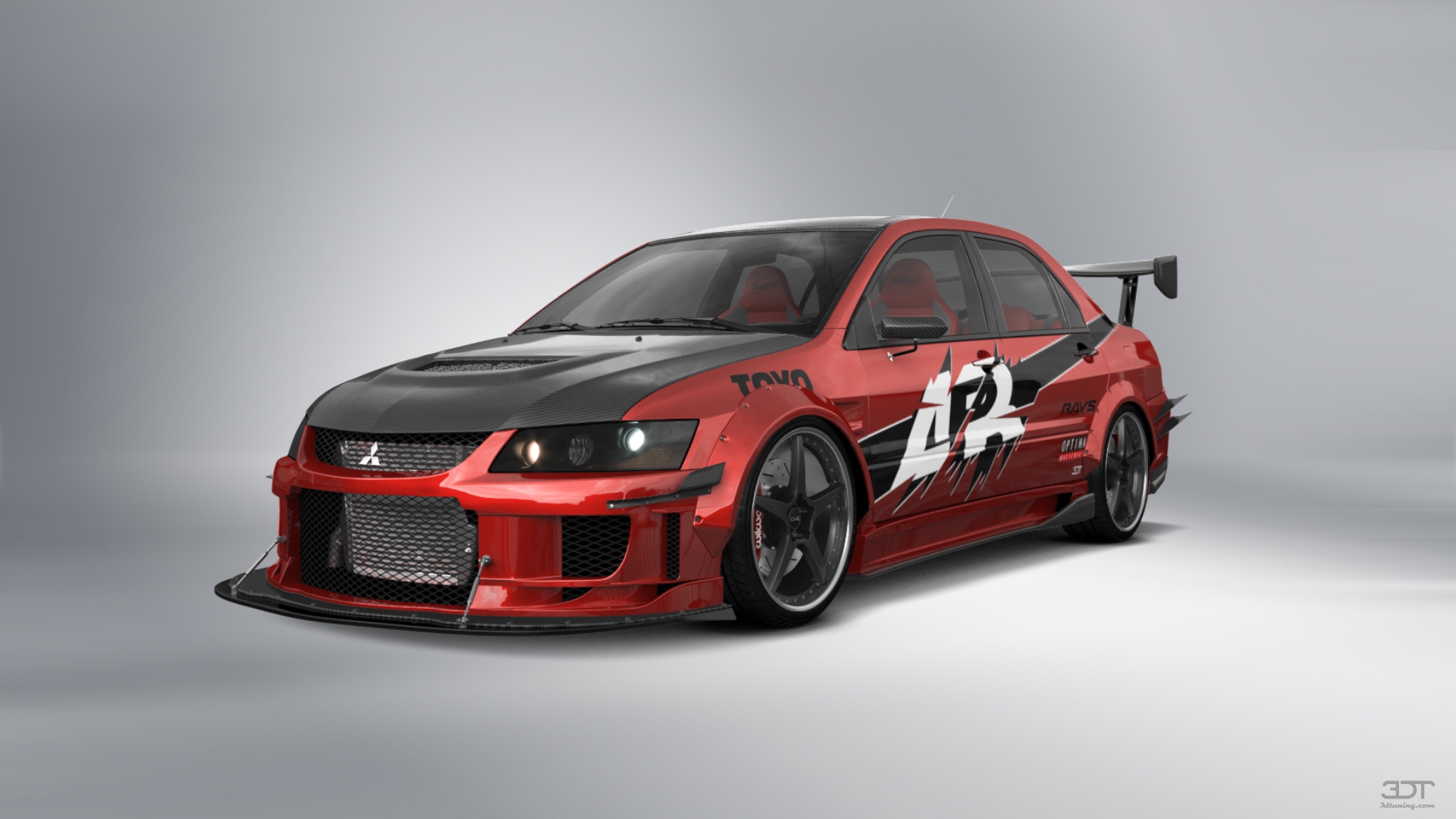 Mitsubishi Lancer Evo IX 4 Door Saloon 2005 tuning