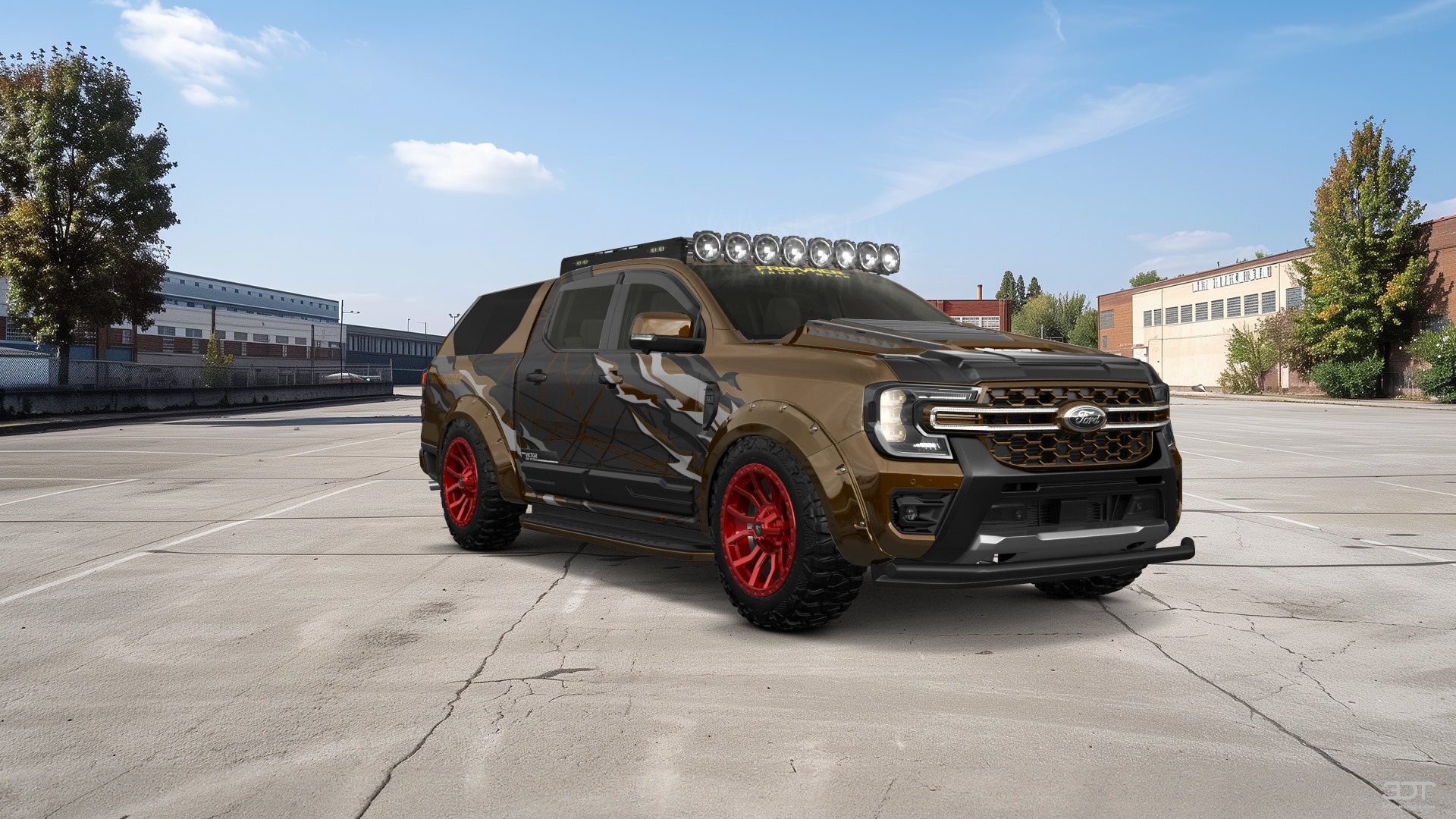 Ford Ranger 4 Door pickup truck 2022