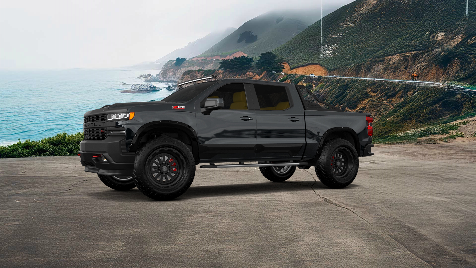 Chevrolet Silverado 1500 4 Door pickup truck 2019 tuning